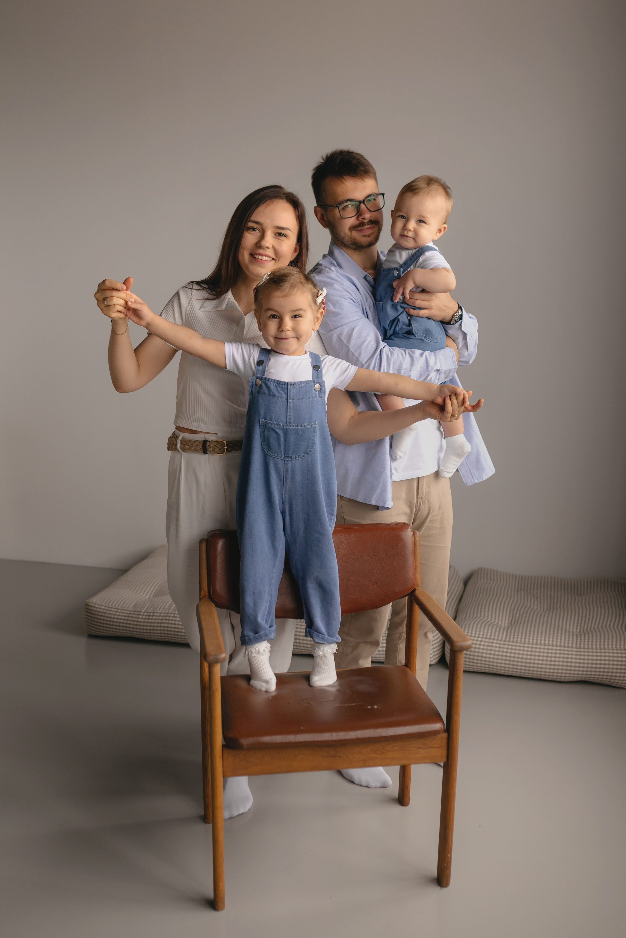 Мария, Василий, Есения и Миша. Семейный и портретный фотограф Нижний Новгород