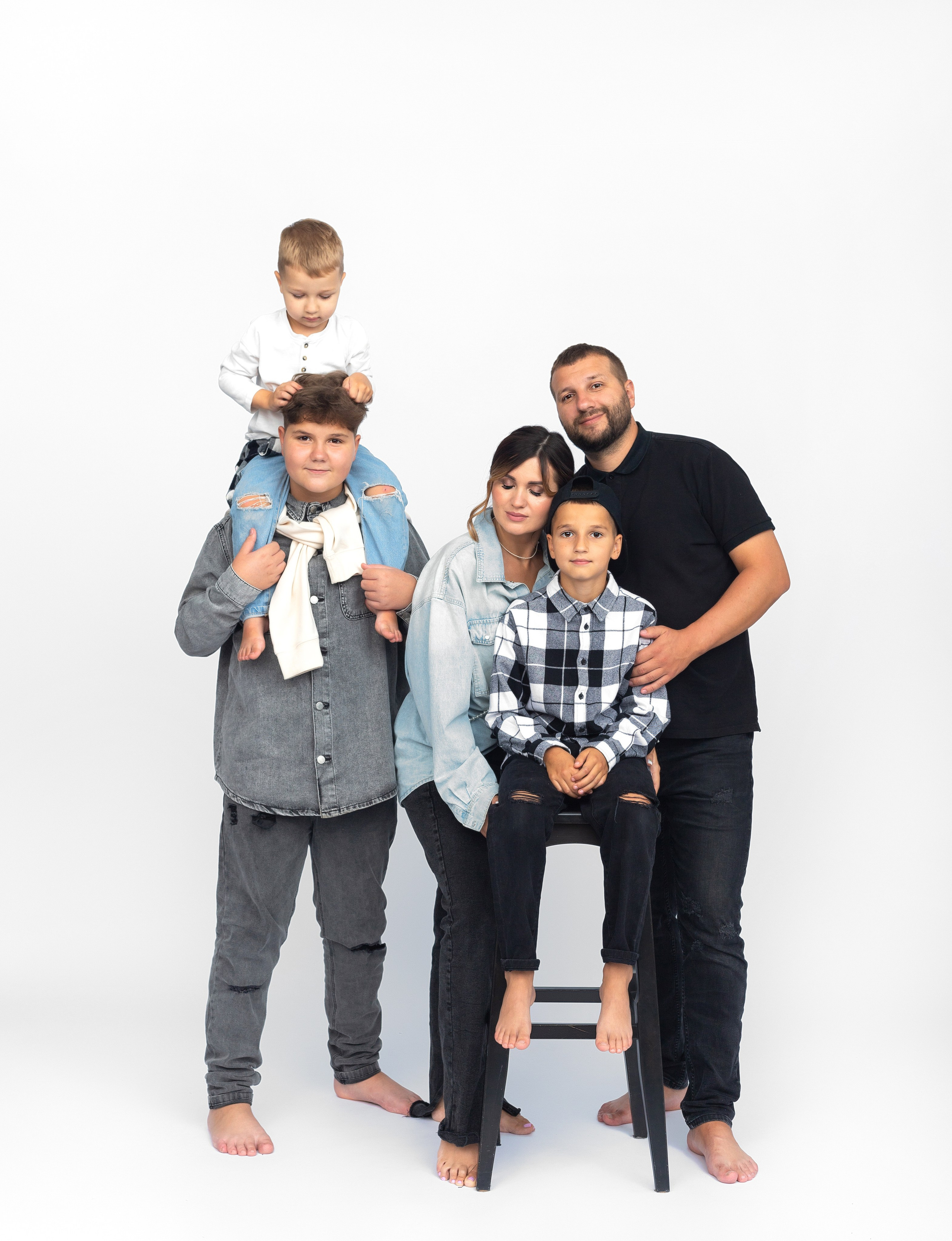 Семья Бернацких. Ирина Болотова фотограф в стиле Vogue в городе Старый Оскол