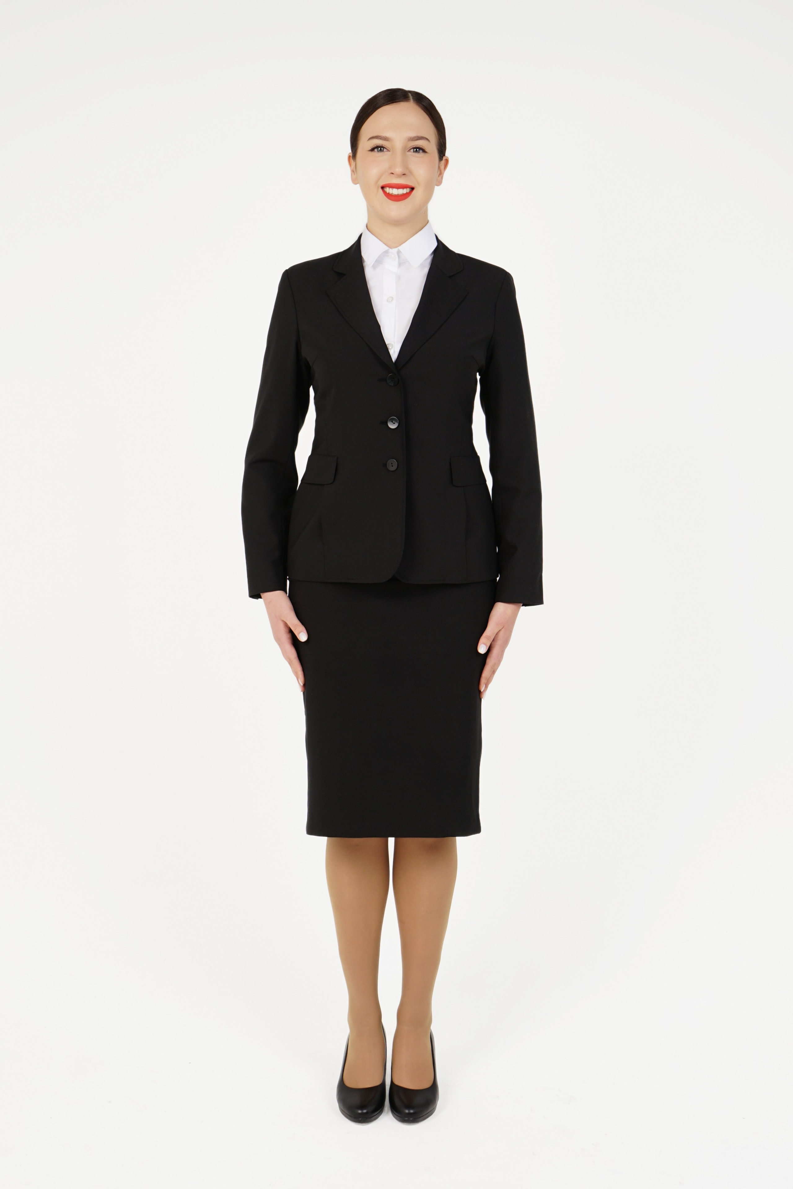 Съёмка для резюме Emirates / Etihad и др. Женский фотограф в Химках Алёна Ленёва