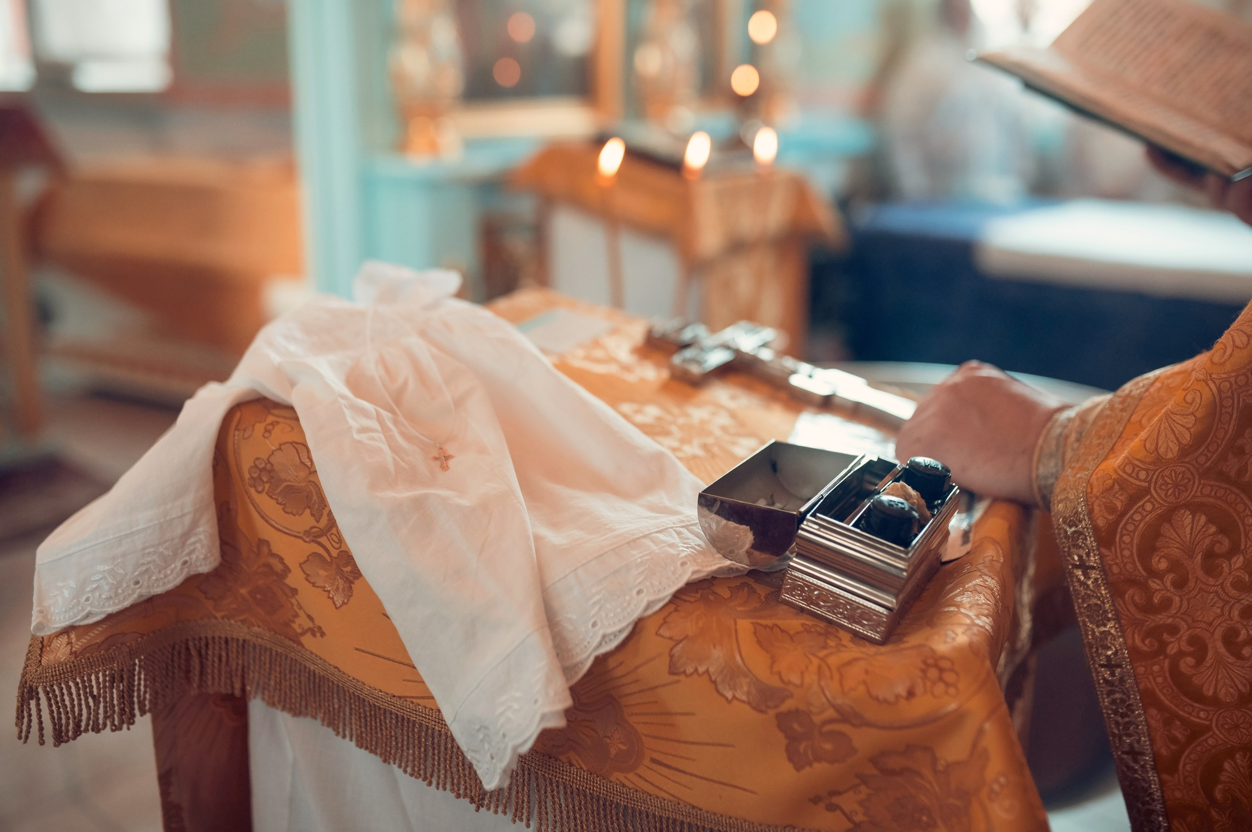 Таинство Крещения Крестовоздвиженский храм. Семейный фотограф Олеся Батурина Рязань