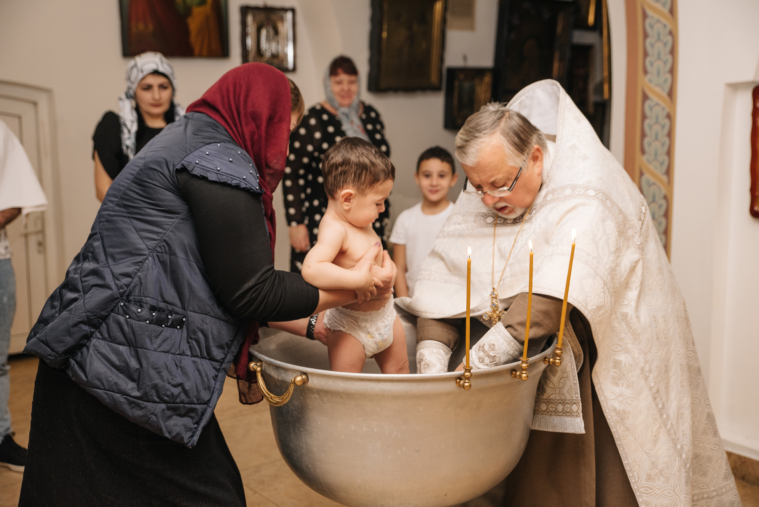 Крещение Марка. Свадебный и семейный фотограф Кореновск/Краснодар