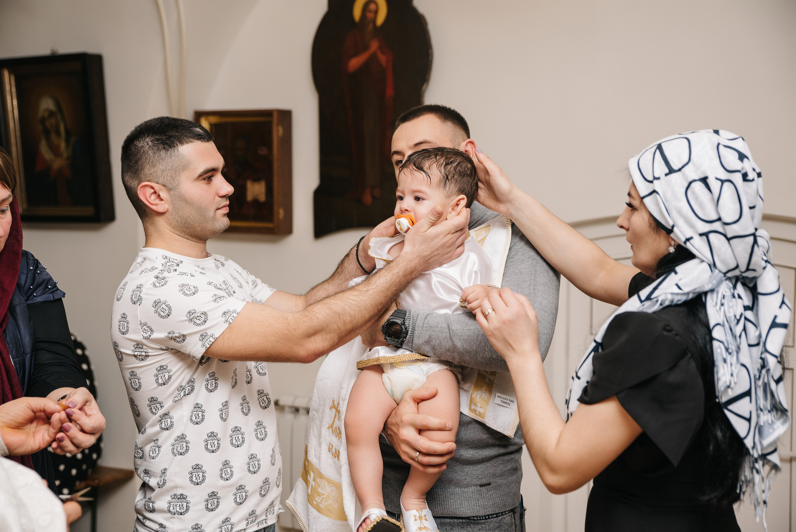 Крещение Марка. Свадебный и семейный фотограф Кореновск/Краснодар