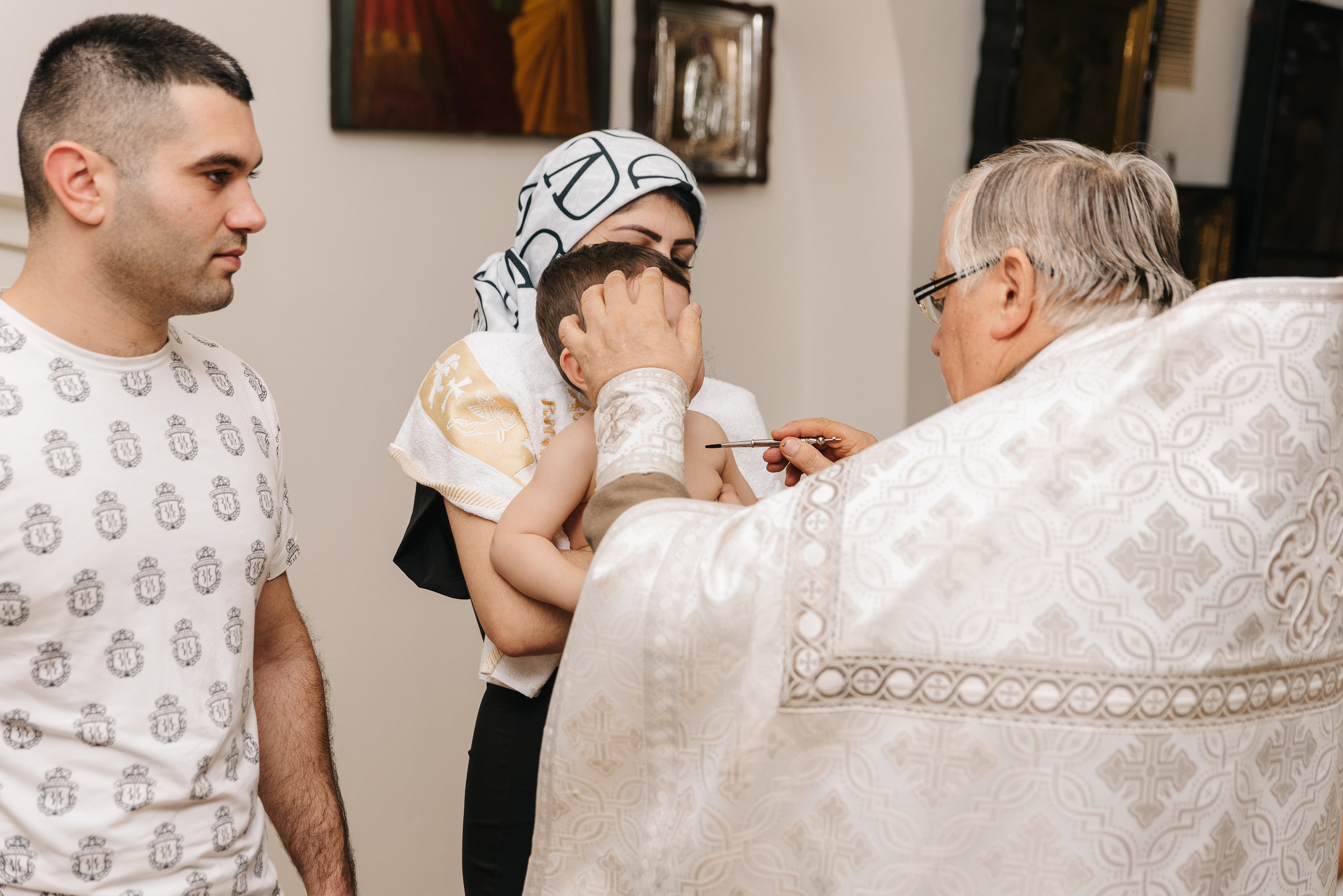 Крещение Марка. Свадебный и семейный фотограф Кореновск/Краснодар