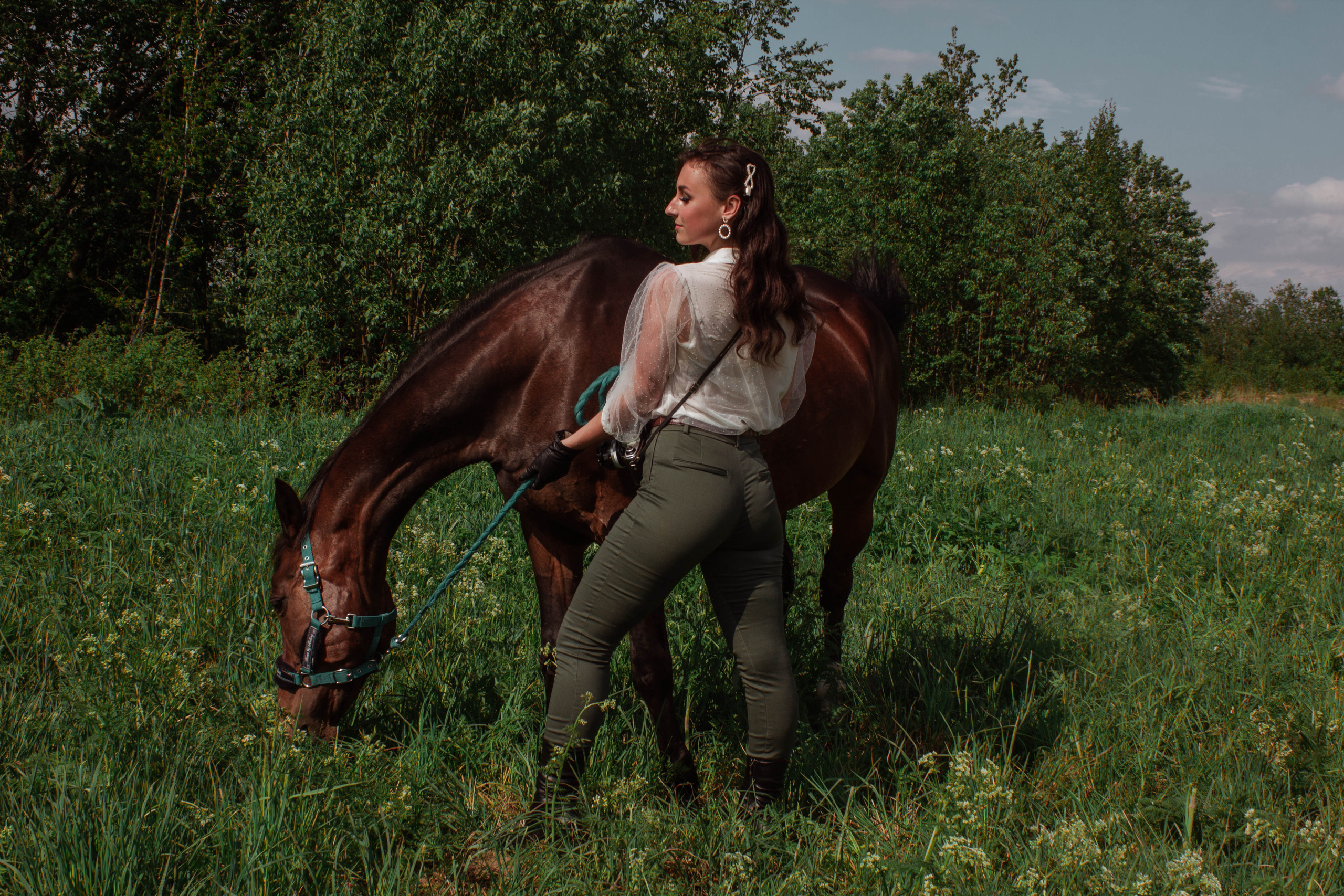 Наездница. Детский| Семейный фотограф в Санкт-Петербурге Коршунова Анна