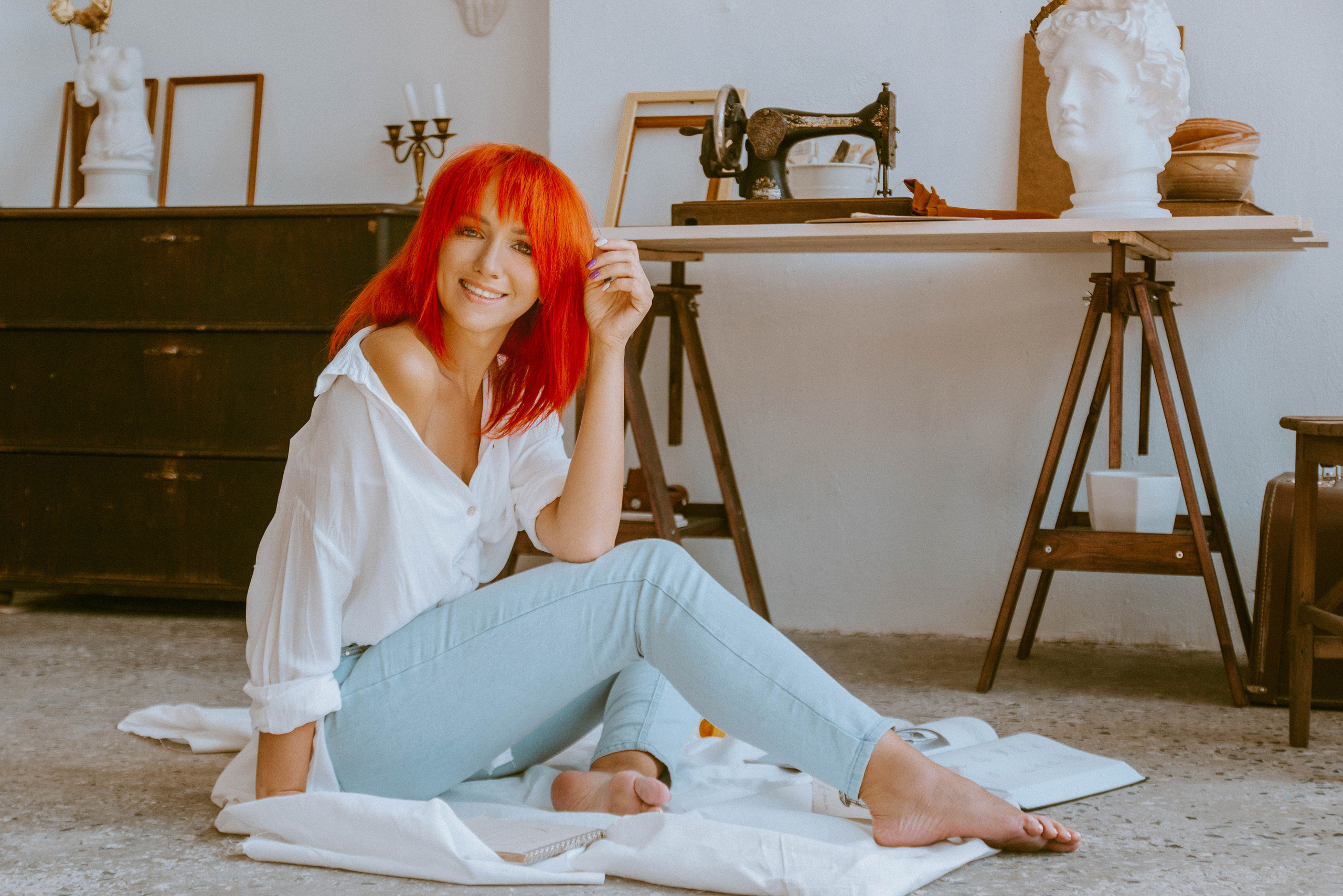 Художница. Детский| Семейный фотограф в Санкт-Петербурге Коршунова Анна