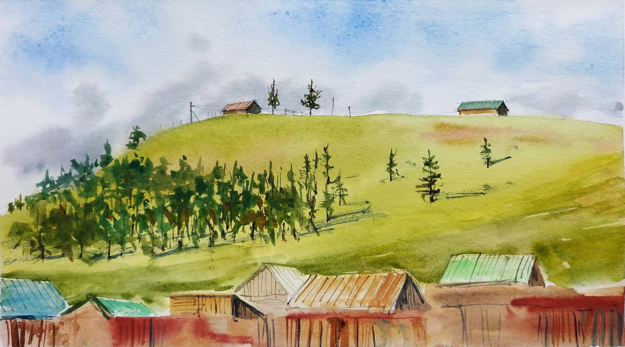 Khankh, Lake Khövsgöl | August 2022 | A4 | N/a