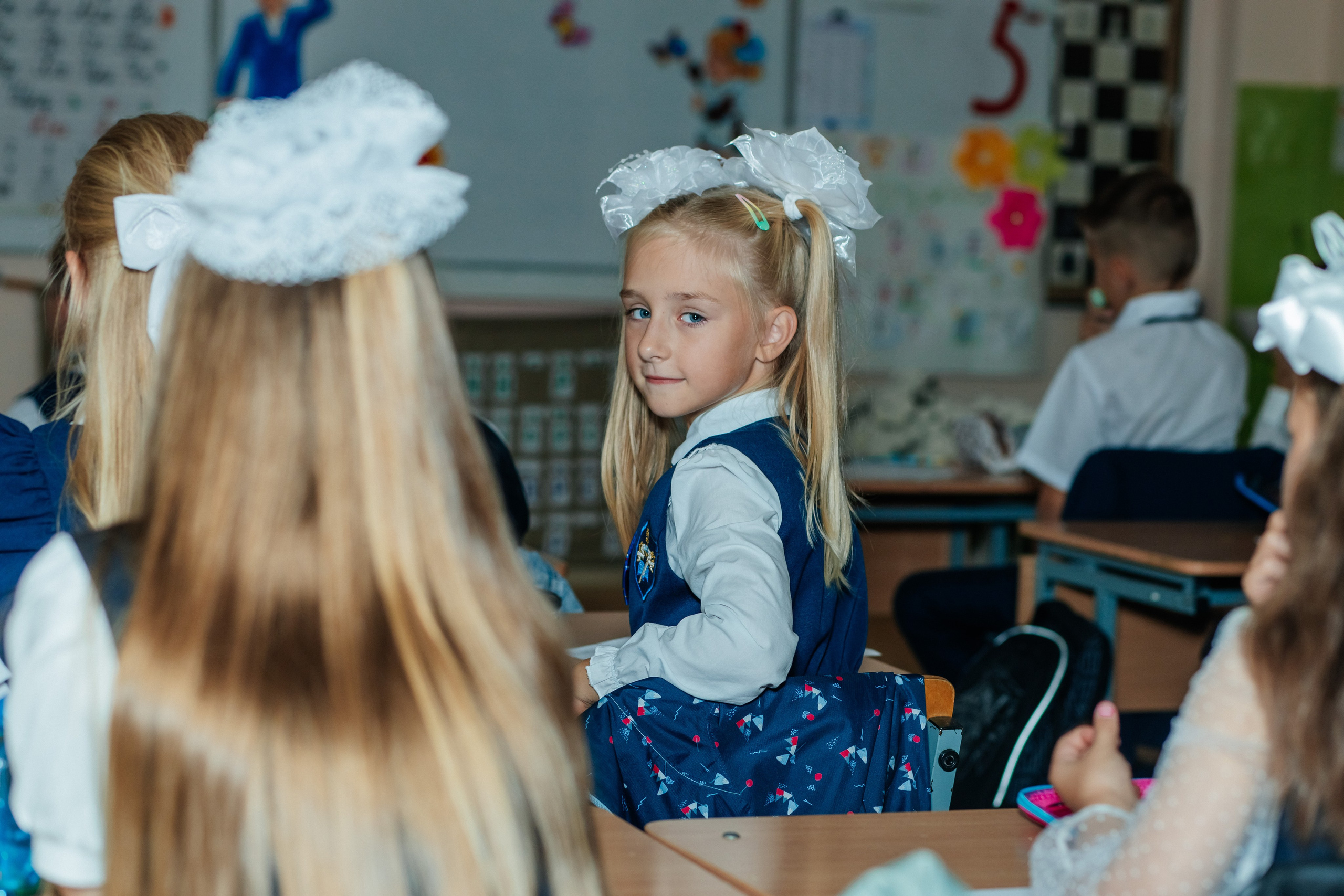 Фотосессия мой первый класс