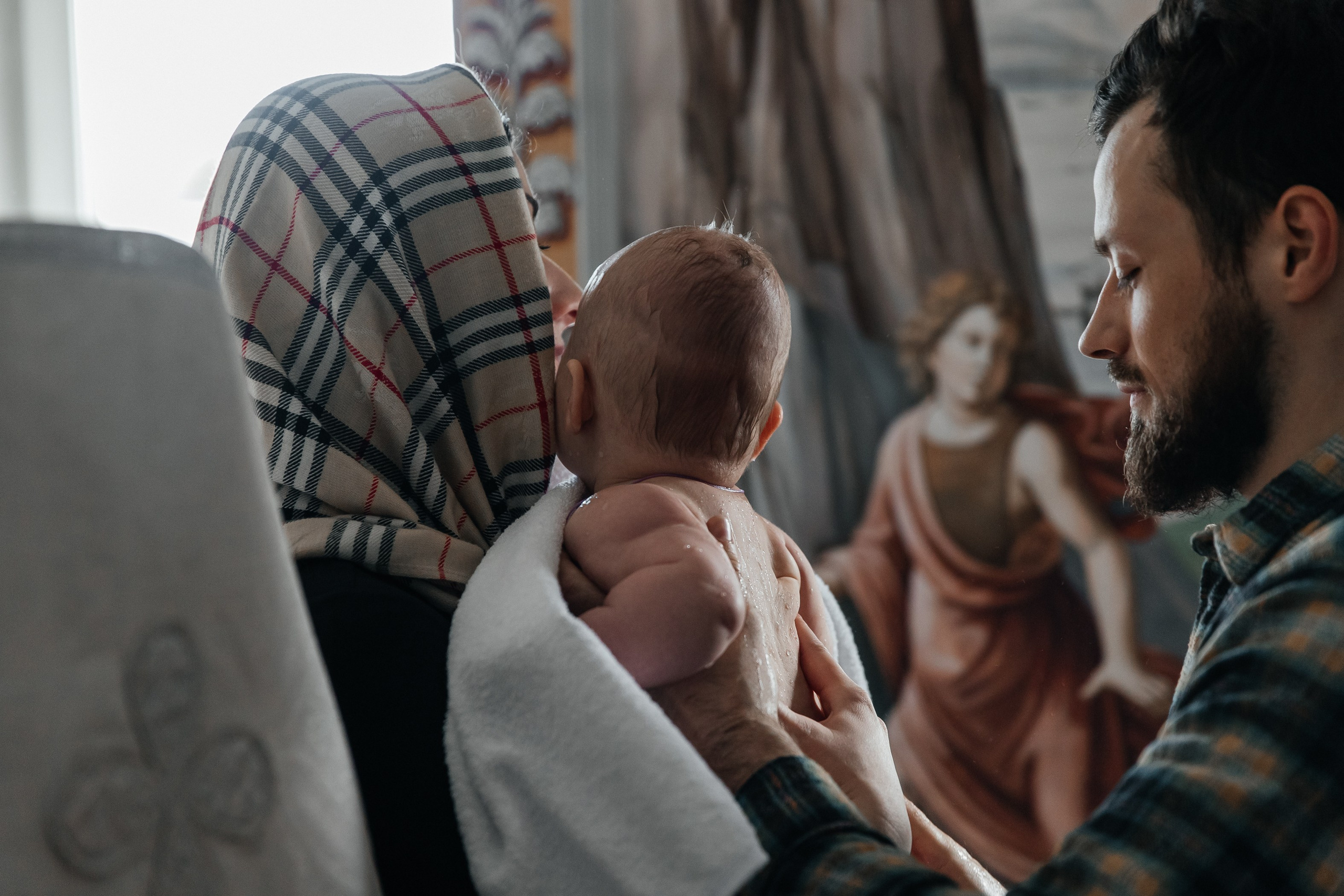 Таинство крещения. Фотограф в спб Александр Потапов