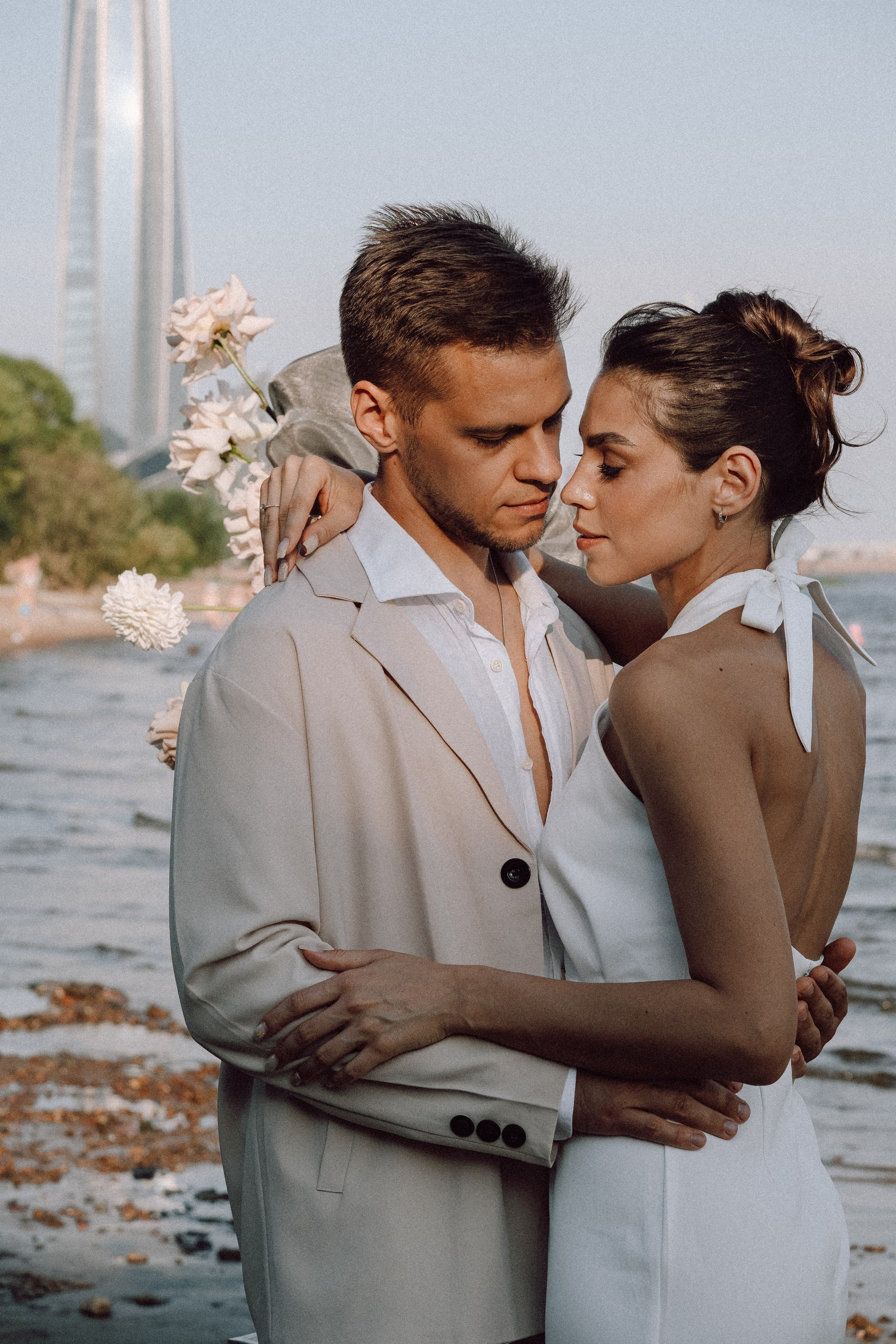 СВАДЕБНАЯ ФОТОСЕССИЯ ВЫЕЗДНОЙ ЦЕРЕМОНИИ (ФИНСКИЙ ЗАЛИВ). Профессиональный фотограф, Санкт-Петербург — Виктория Богомолова
