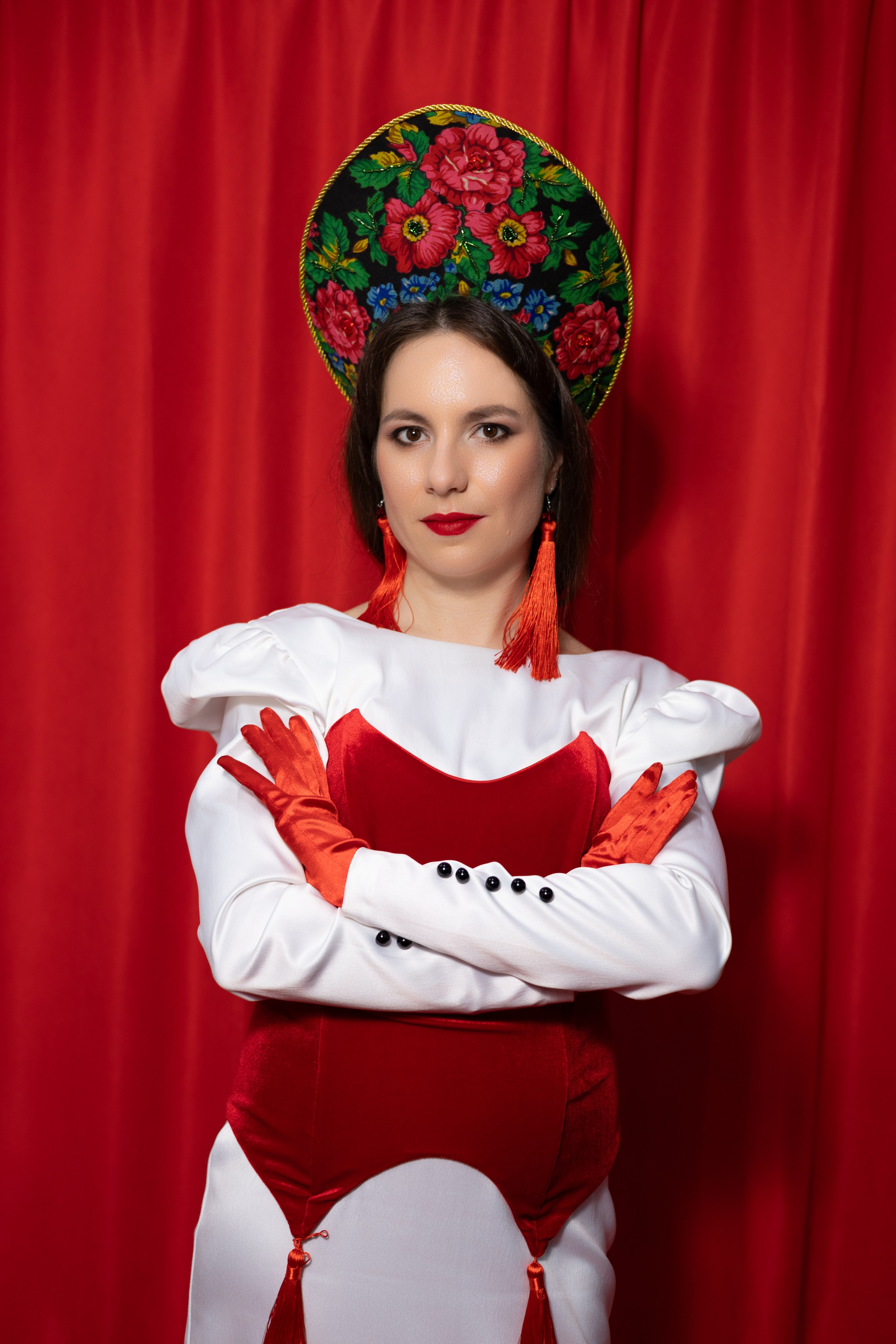 A la Russe. Anastasia Leonowa