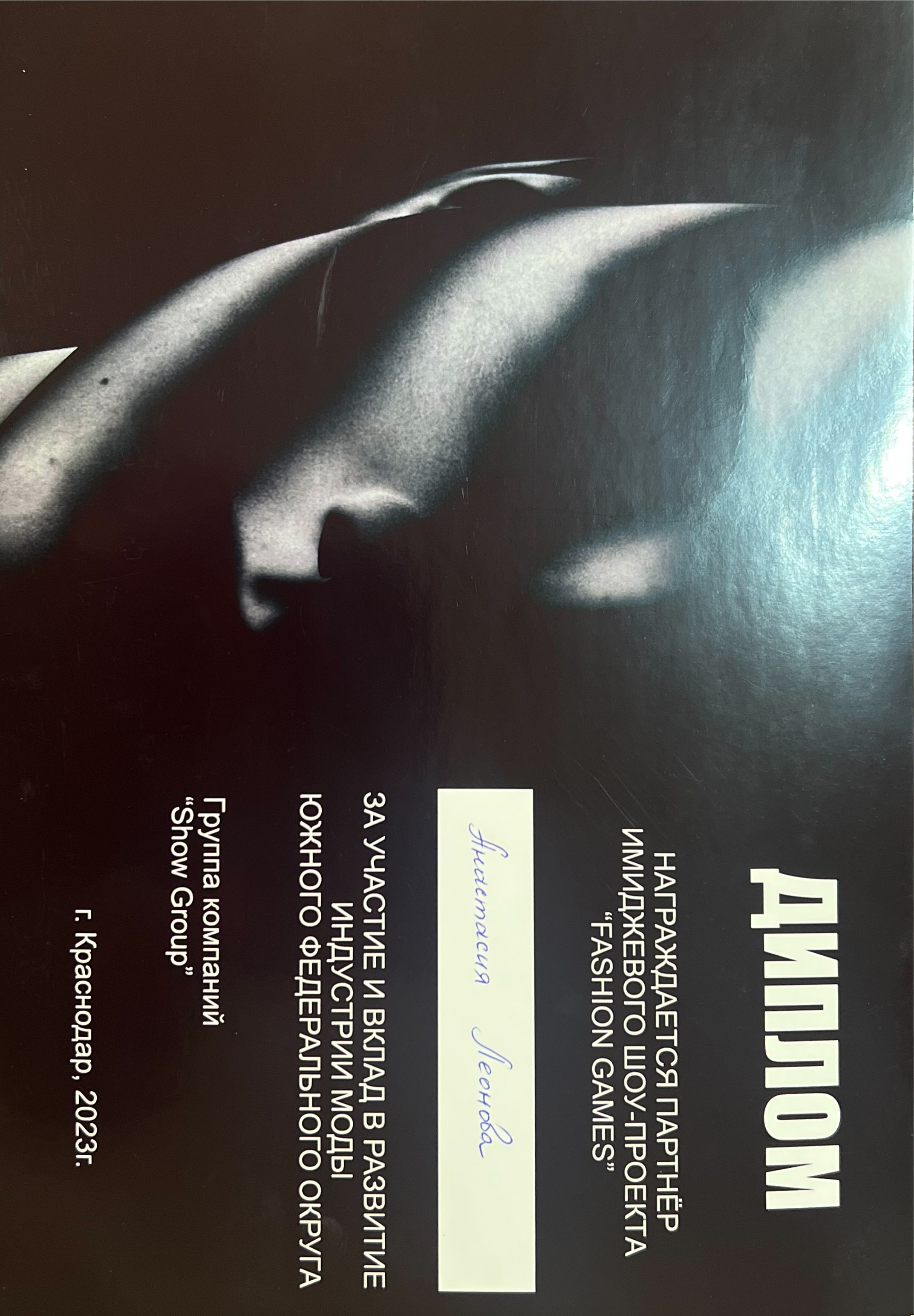 Awards. Anastasia Leonowa