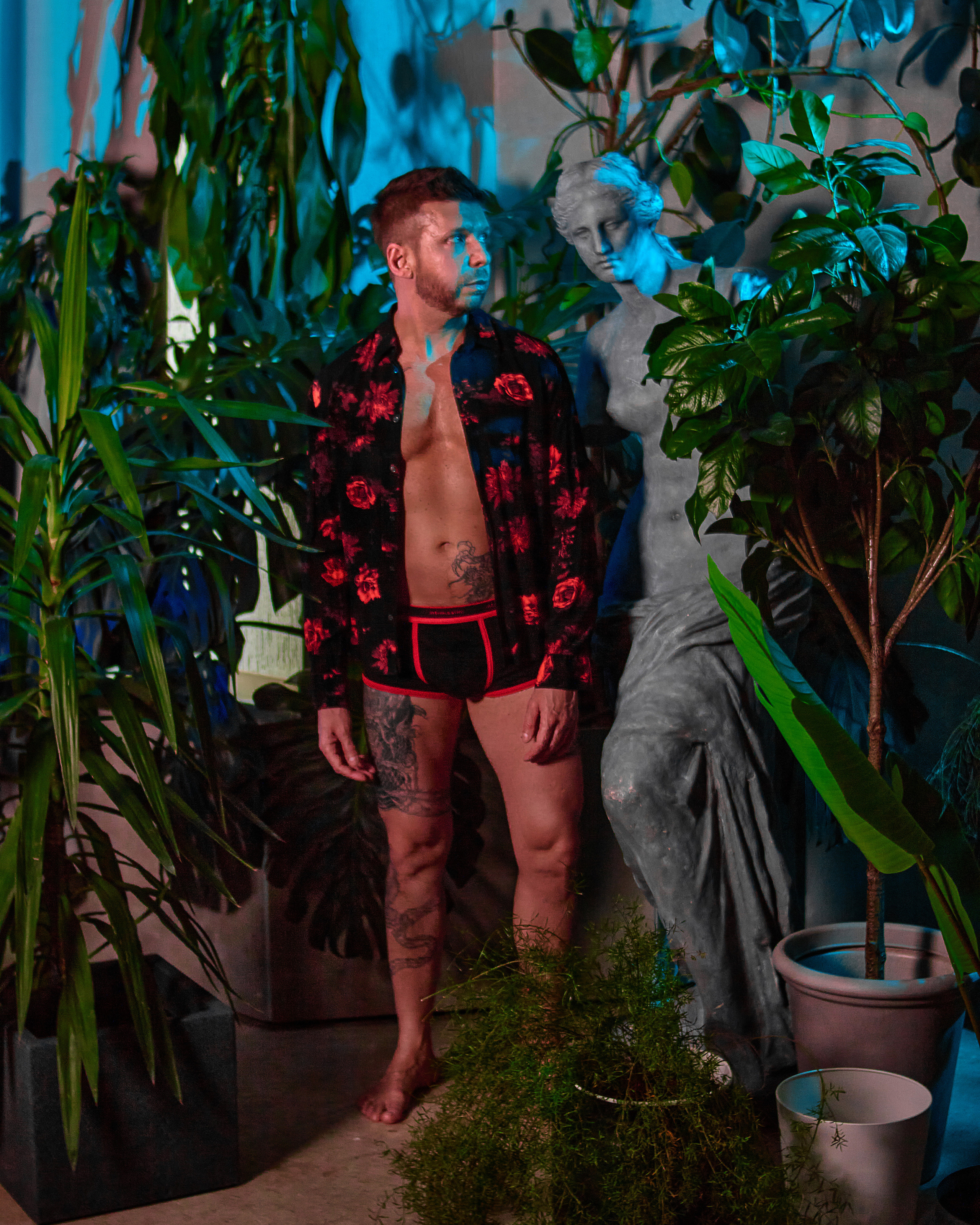 ALEJANDRO x GREENHOUSE. ANDY KIN Мужской и ню-фотограф в Москве