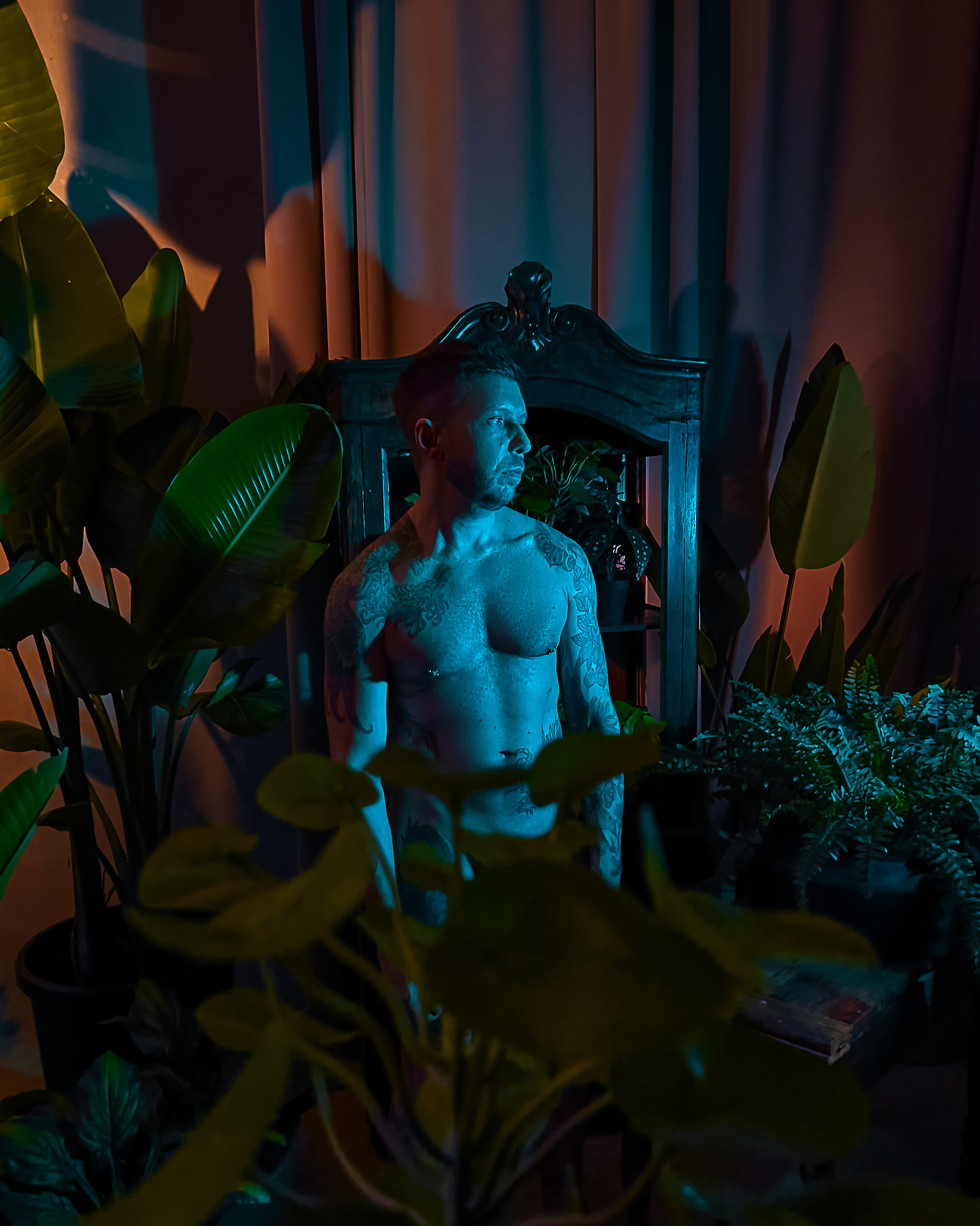 Neon Garden. ANDY KIN Мужской и ню-фотограф в Москве