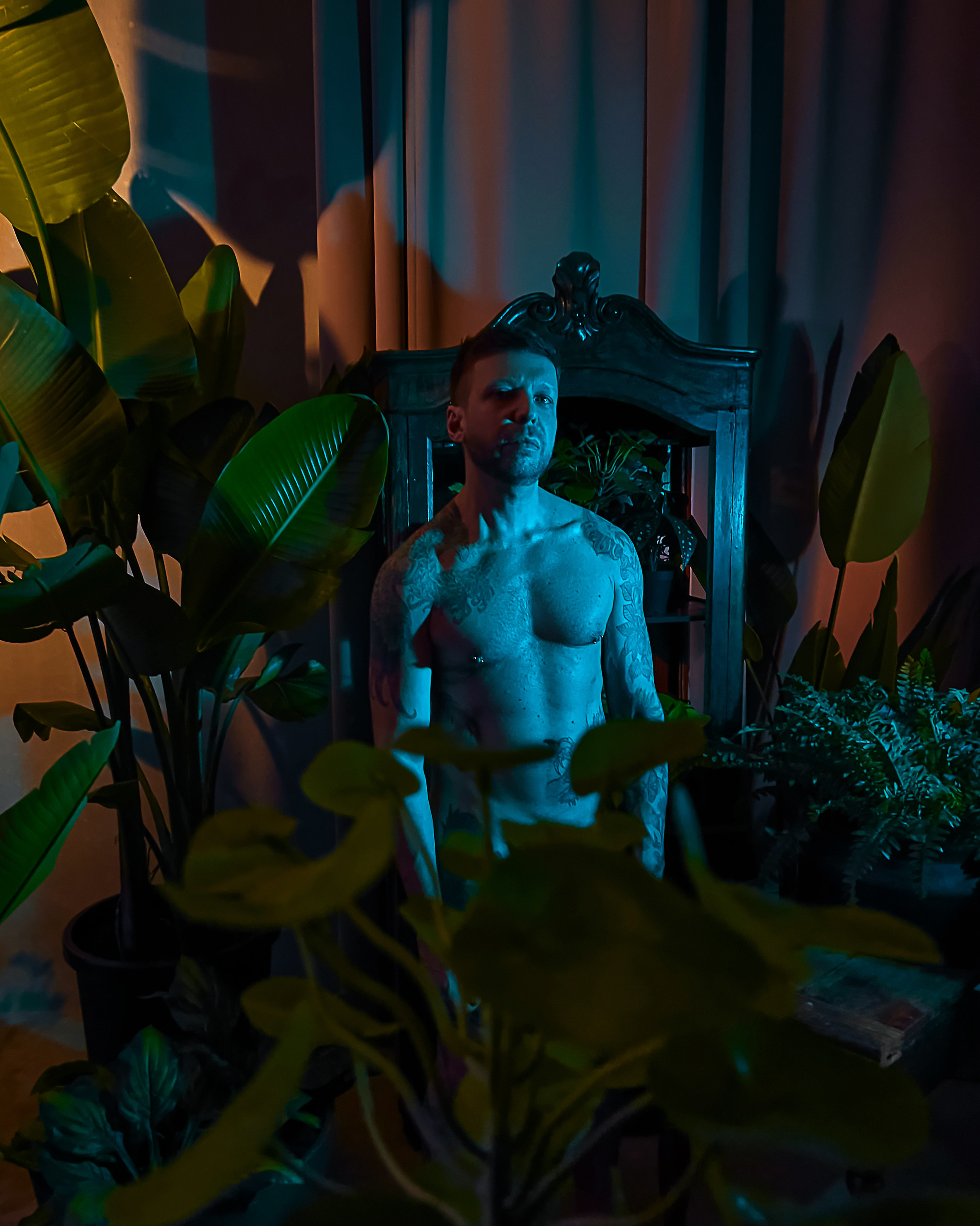 Neon Garden. ANDY KIN Мужской и ню-фотограф в Москве