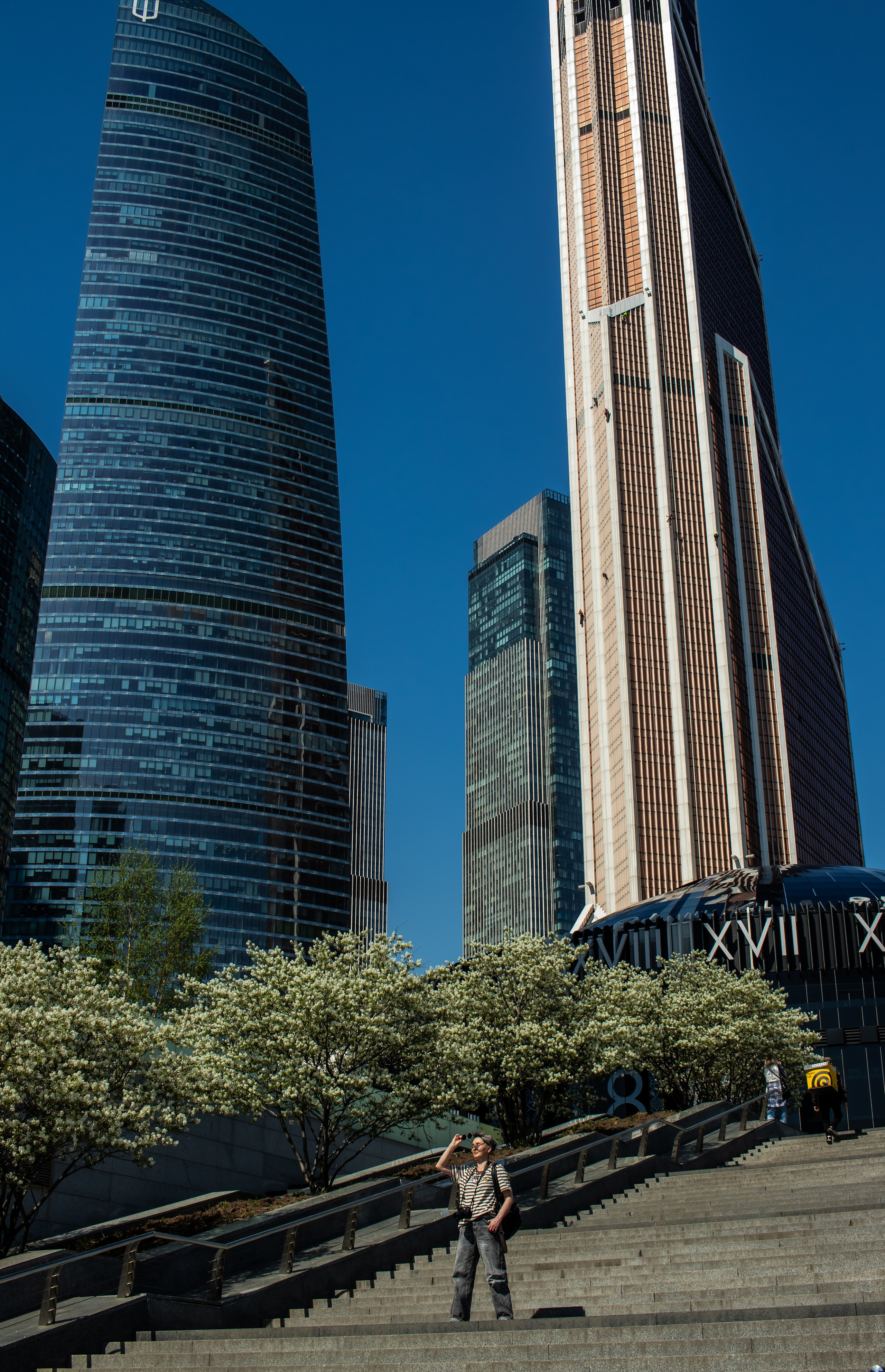 Москва Сити фотографии с утренней прогулки