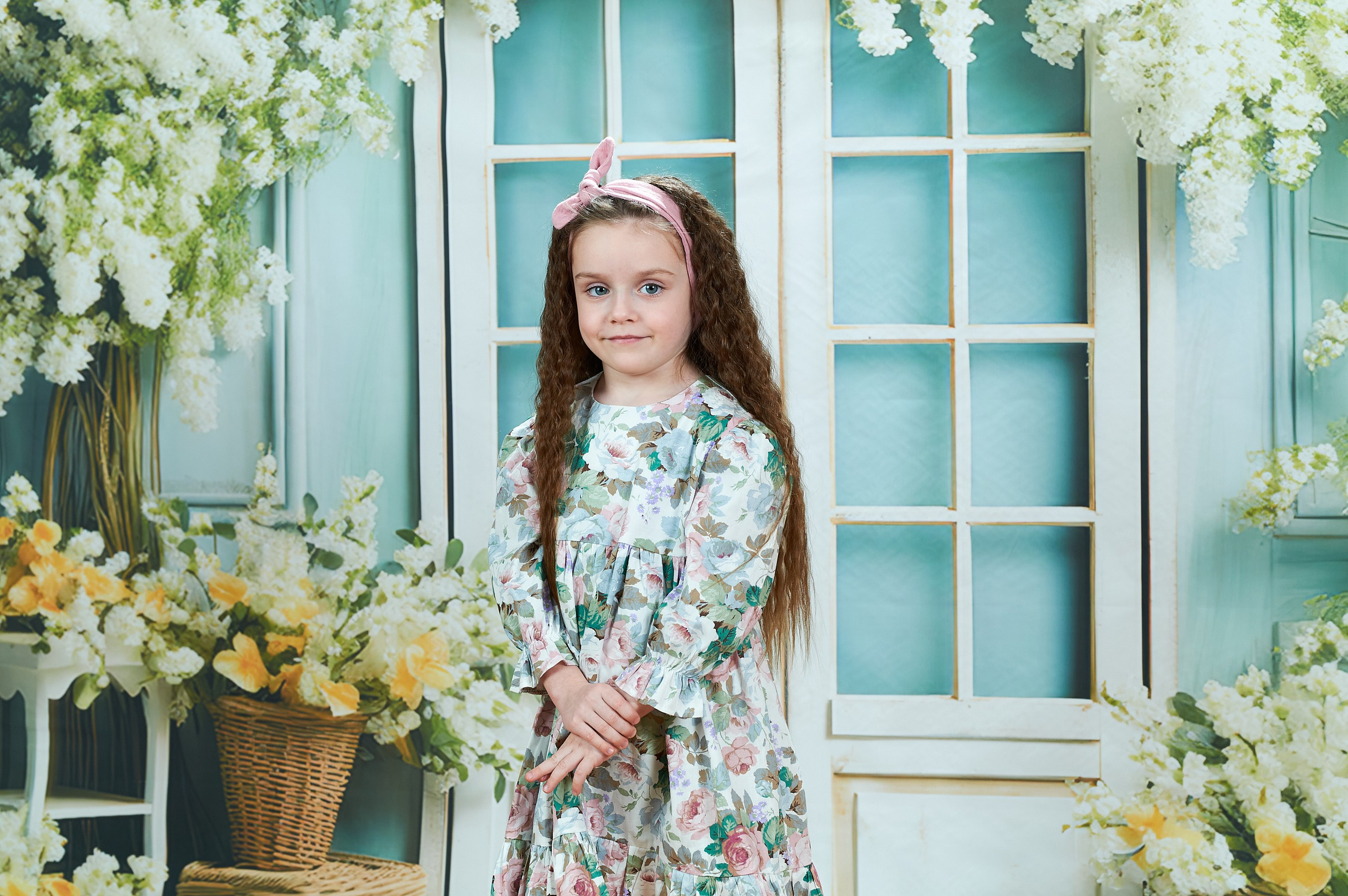 Детская весенняя фотосъемка