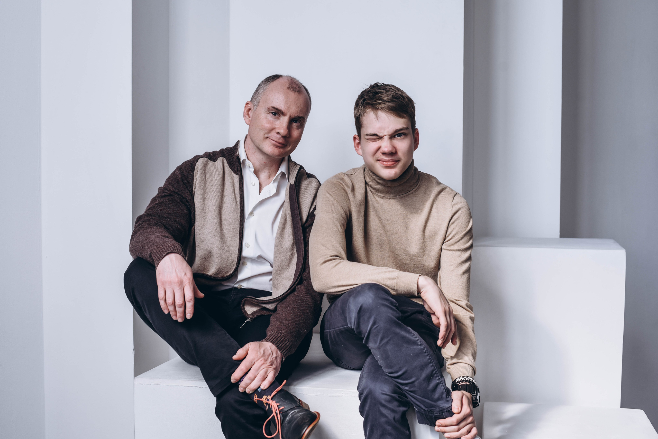 Семейная студийная съемка. Женский и семейный фотограф Людмила Богачкина