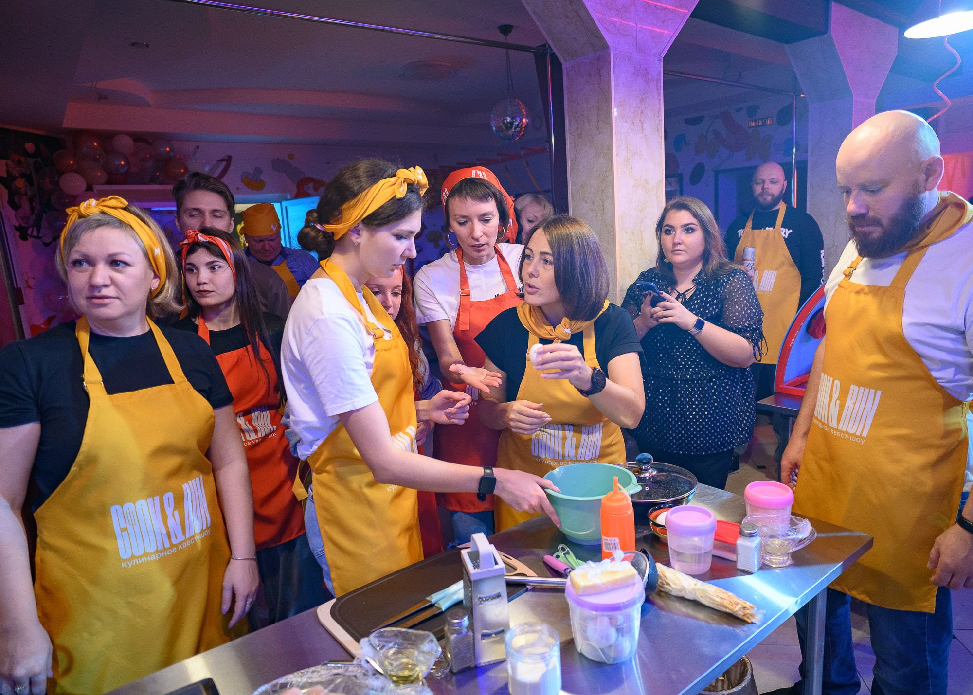 Кулинарный квест-шоу CooknRun. Фотограф Александр Данилов