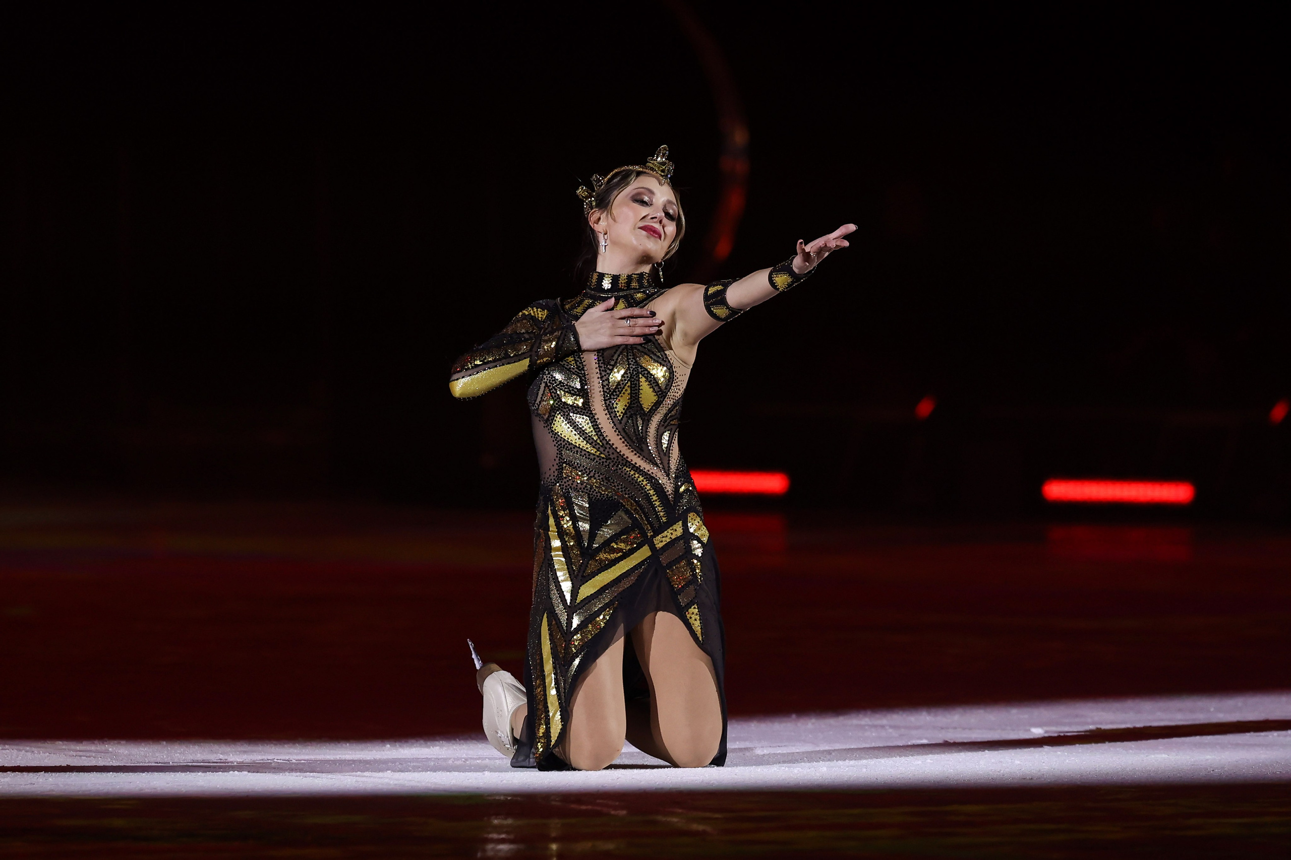 «История любви Шахеризады» шоу на льду 03.01.2024. Спортивный и репортажный фотограф Антон Тереханов