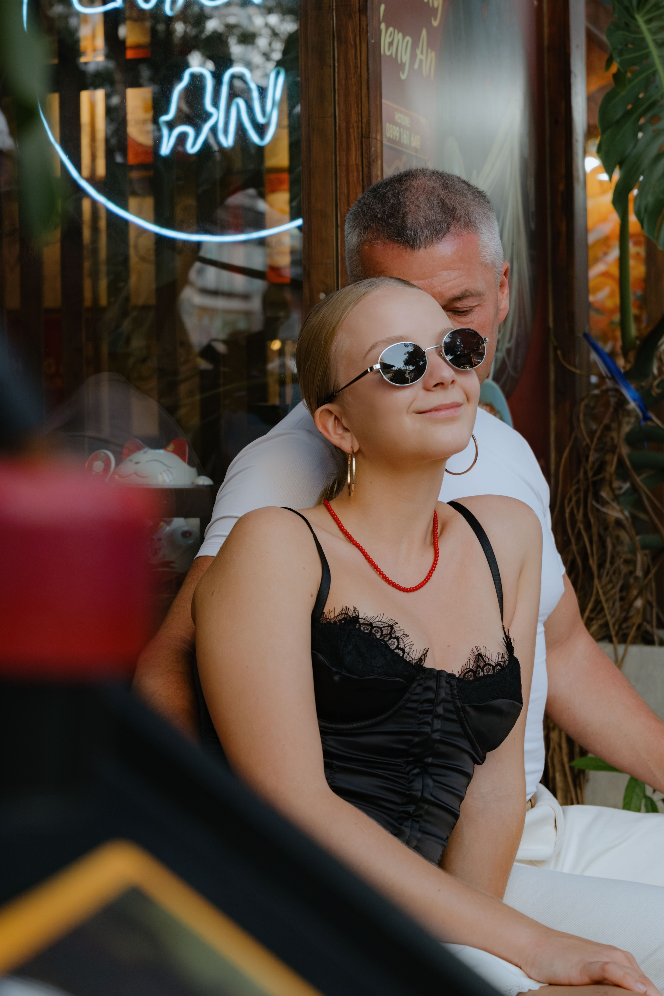 Rasilya and Ildar. An hour before sunset. Portrait photographer Nha Trang | Julia Meshanina
