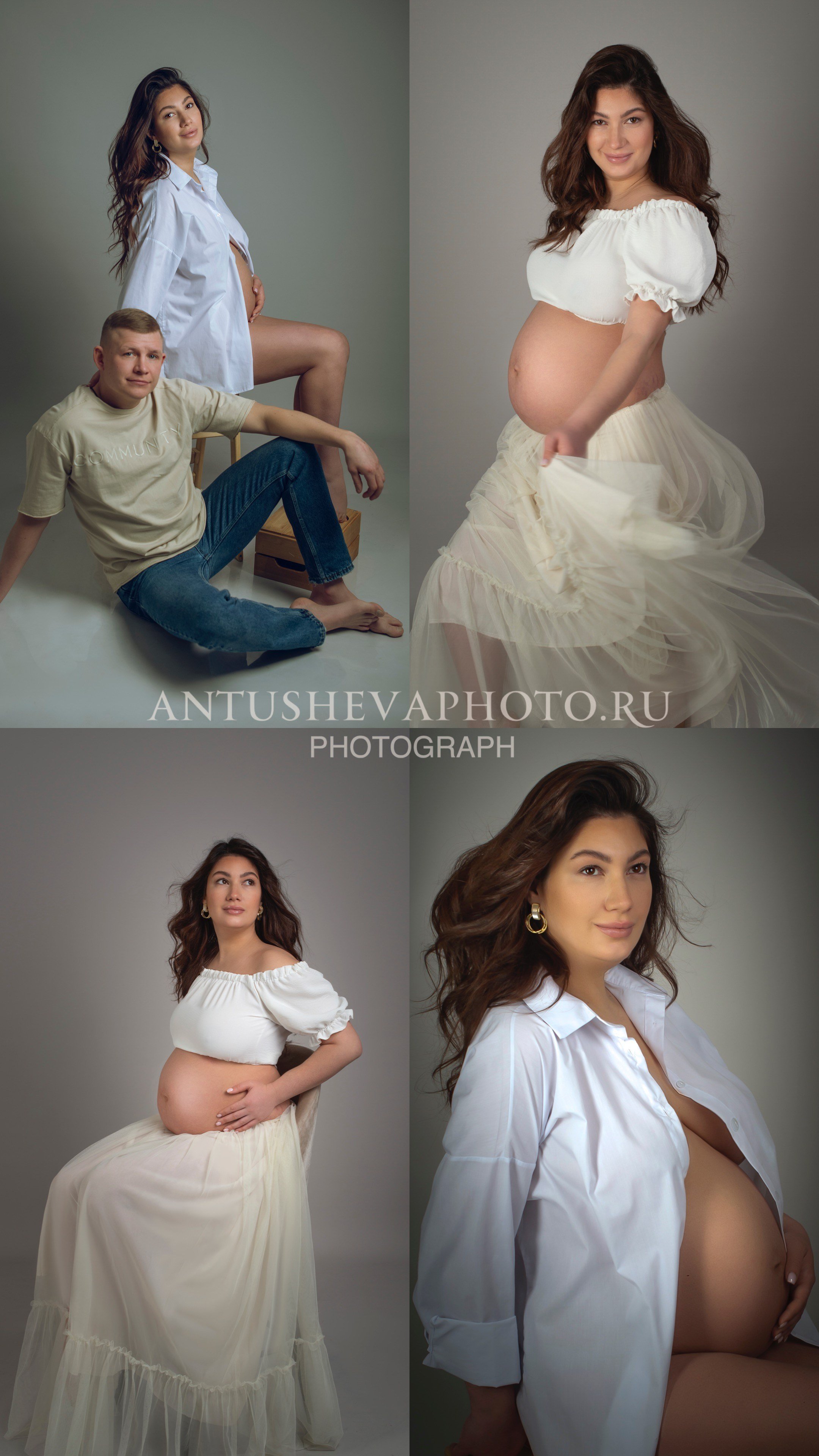 Беременность. Фотограф Юлия Антушева