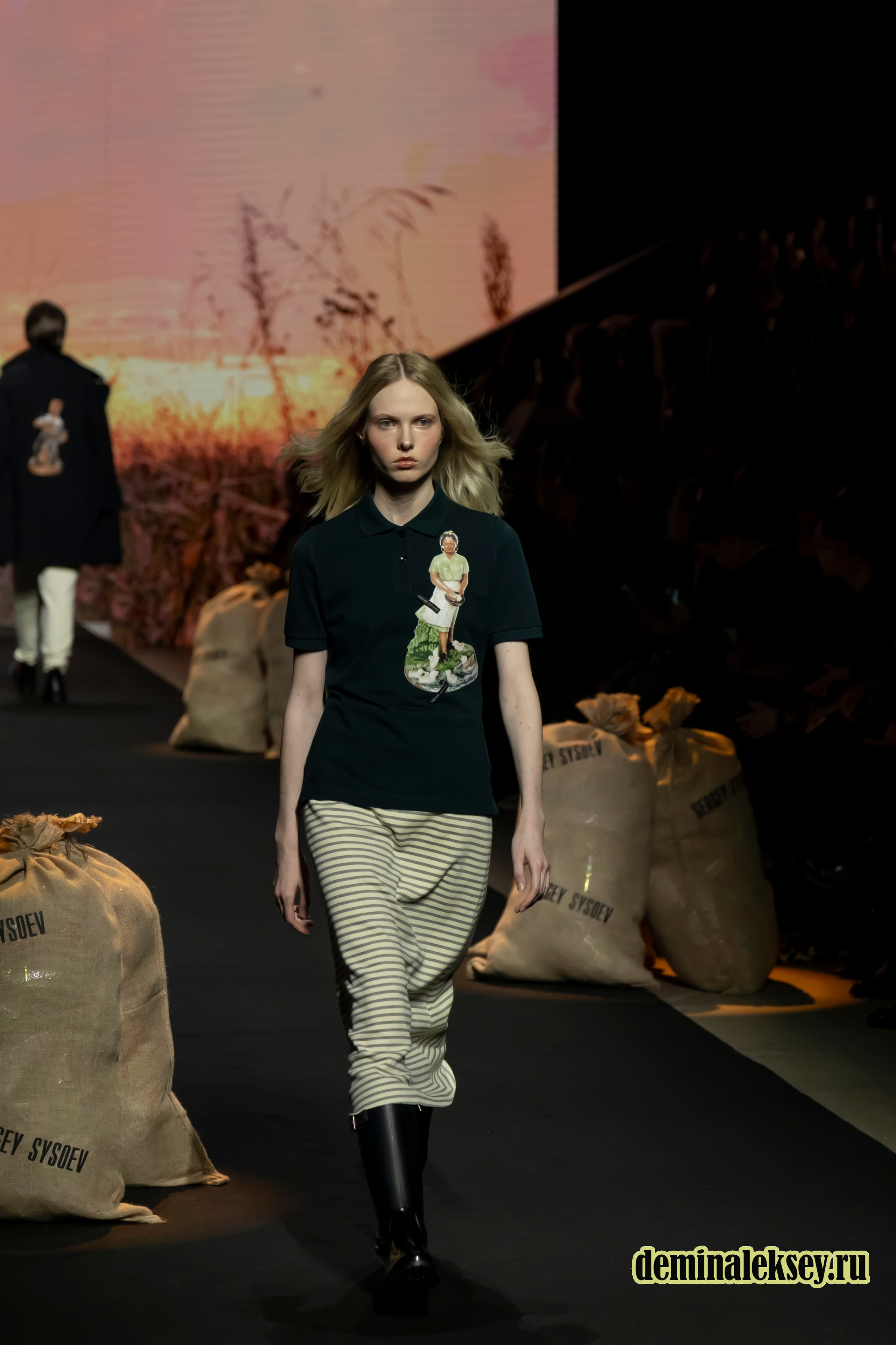 Московская неделя моды 2024 9 октября дизайнер SERGEY SYSOEV. Репортажный, семейный и студийный фотограф в Москве Демин Алексей