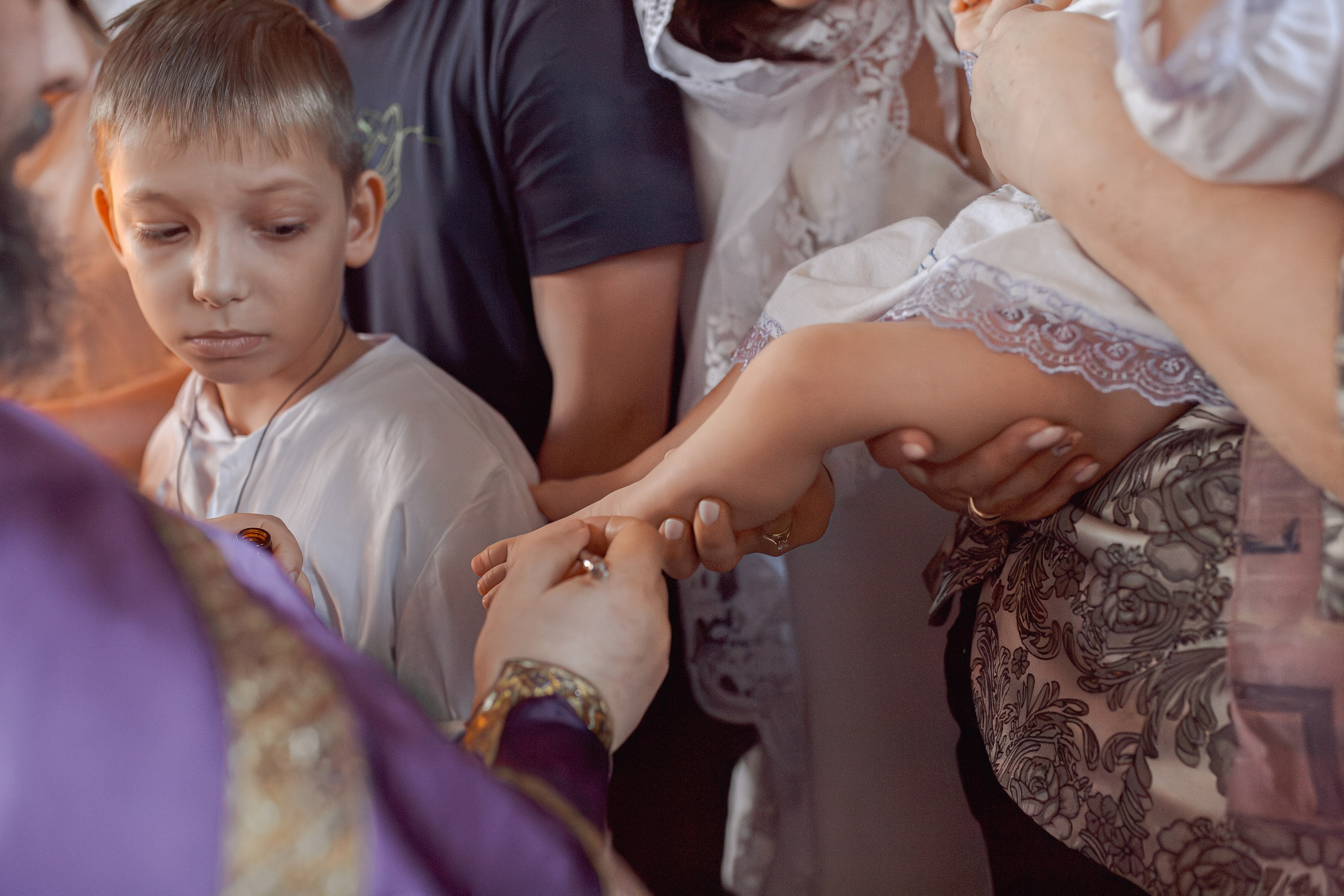 Крещение Вироники. Фотограф на Крещение и Венчание в Ташкенте