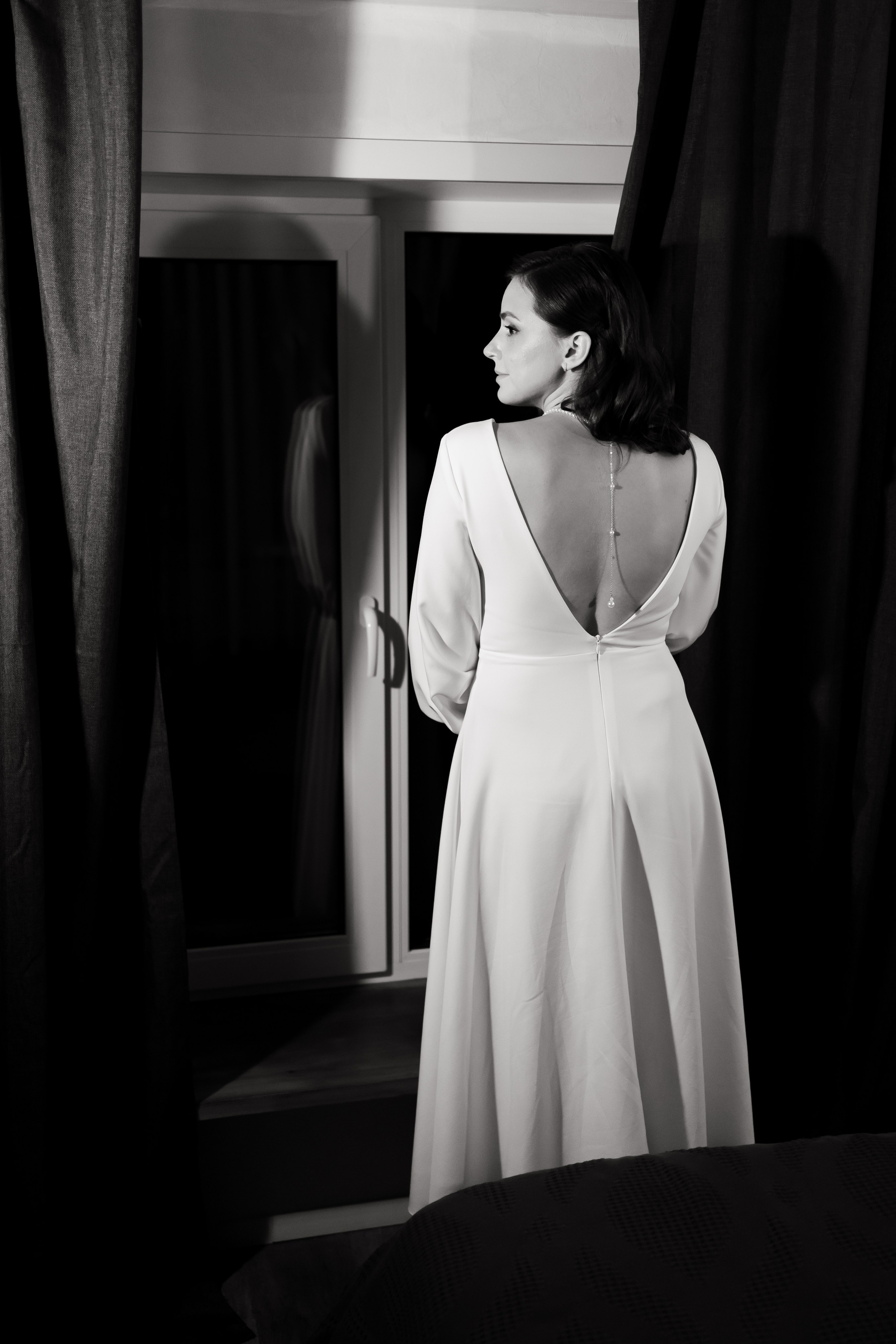 Выездная свадебная фотосессия в коттедже в Архангельске. Портретный и свадебный фотограф в Архангельске Елизавета Стрекаловская