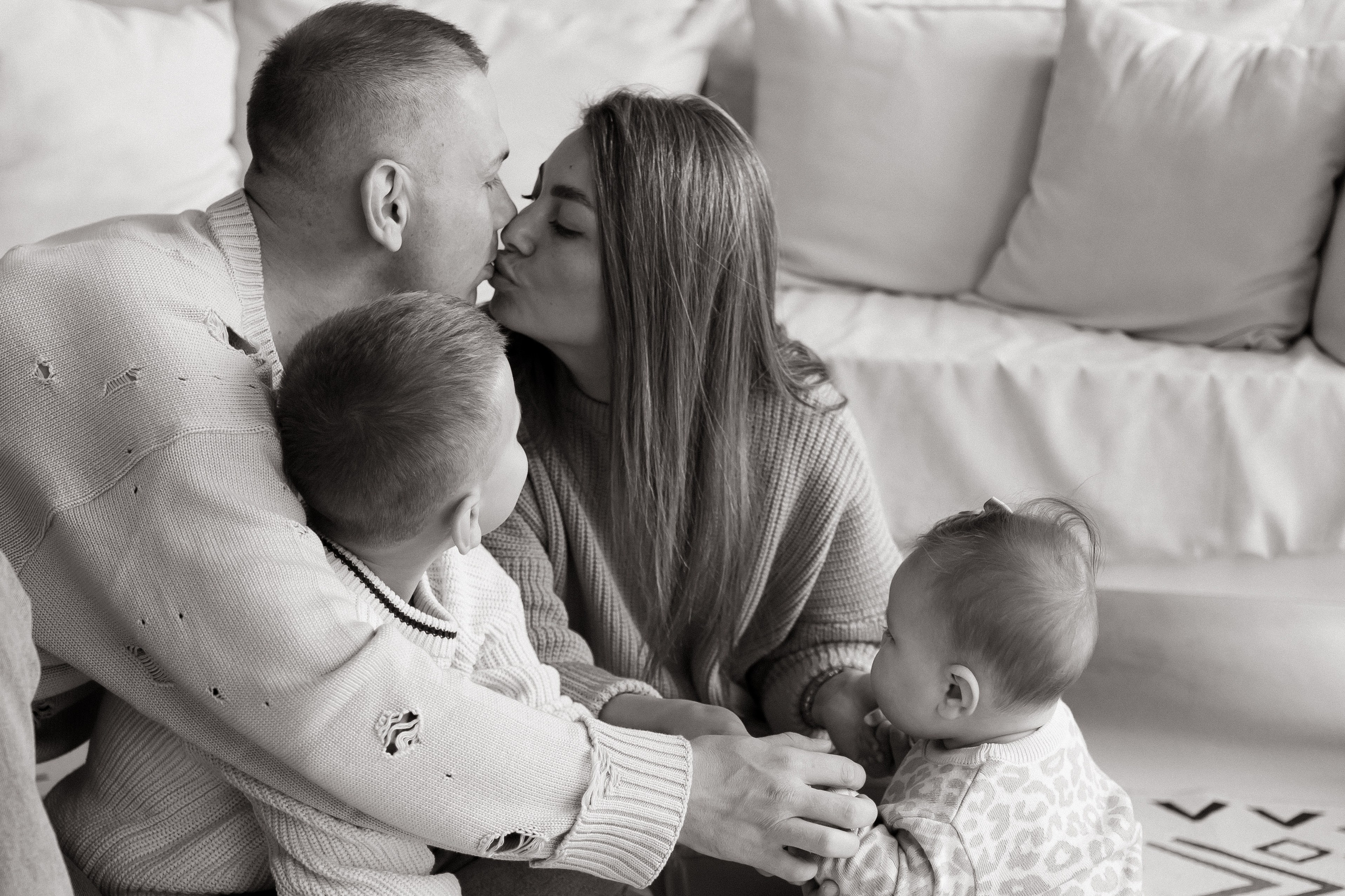 Семейная и детская фотосъемка в студии в Архангельске. Портретный и свадебный фотограф в Архангельске Елизавета Стрекаловская