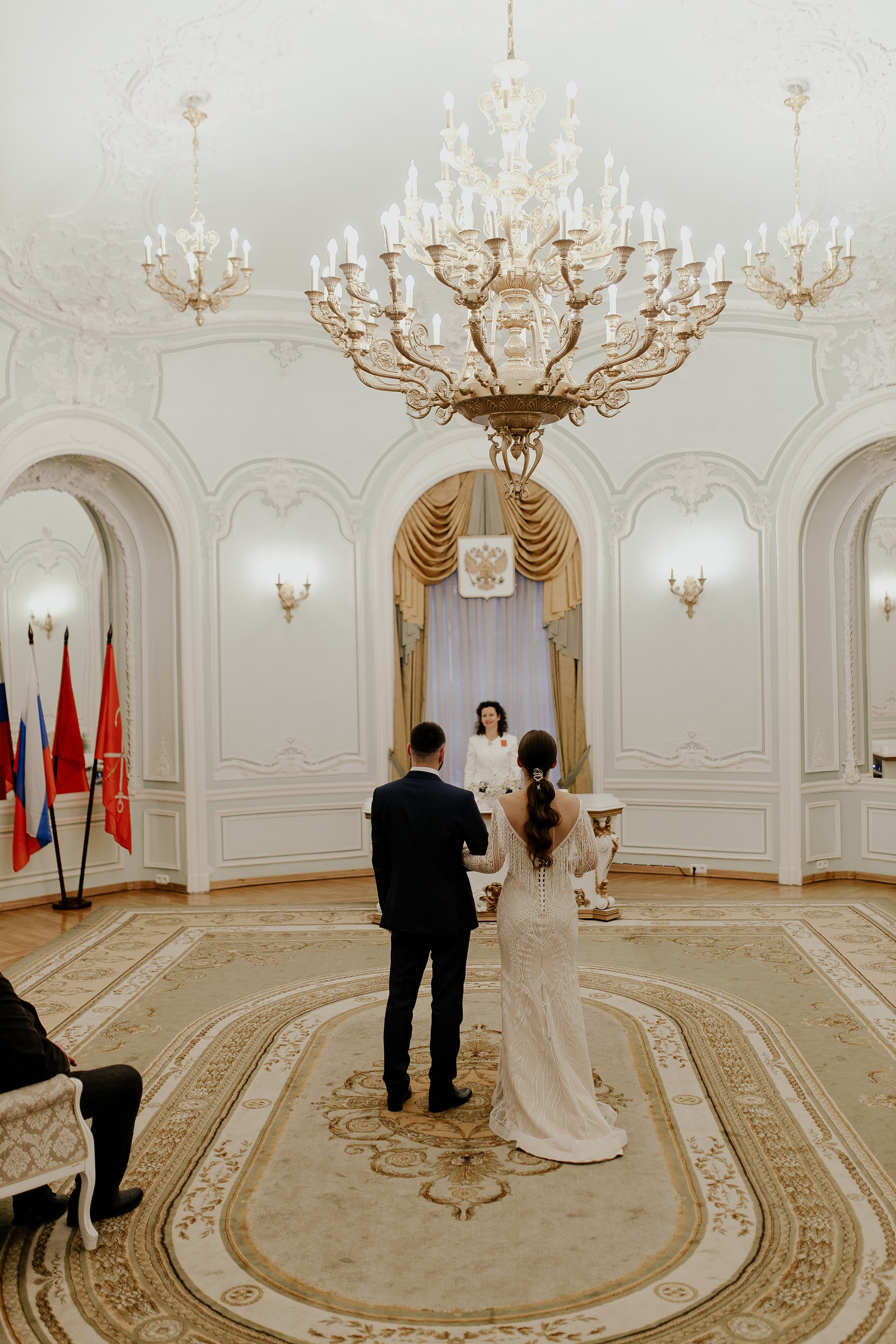 Свадьба в Петроградском ЗАГСе. Фотограф в Санкт-Петербурге Лиза Семченкова