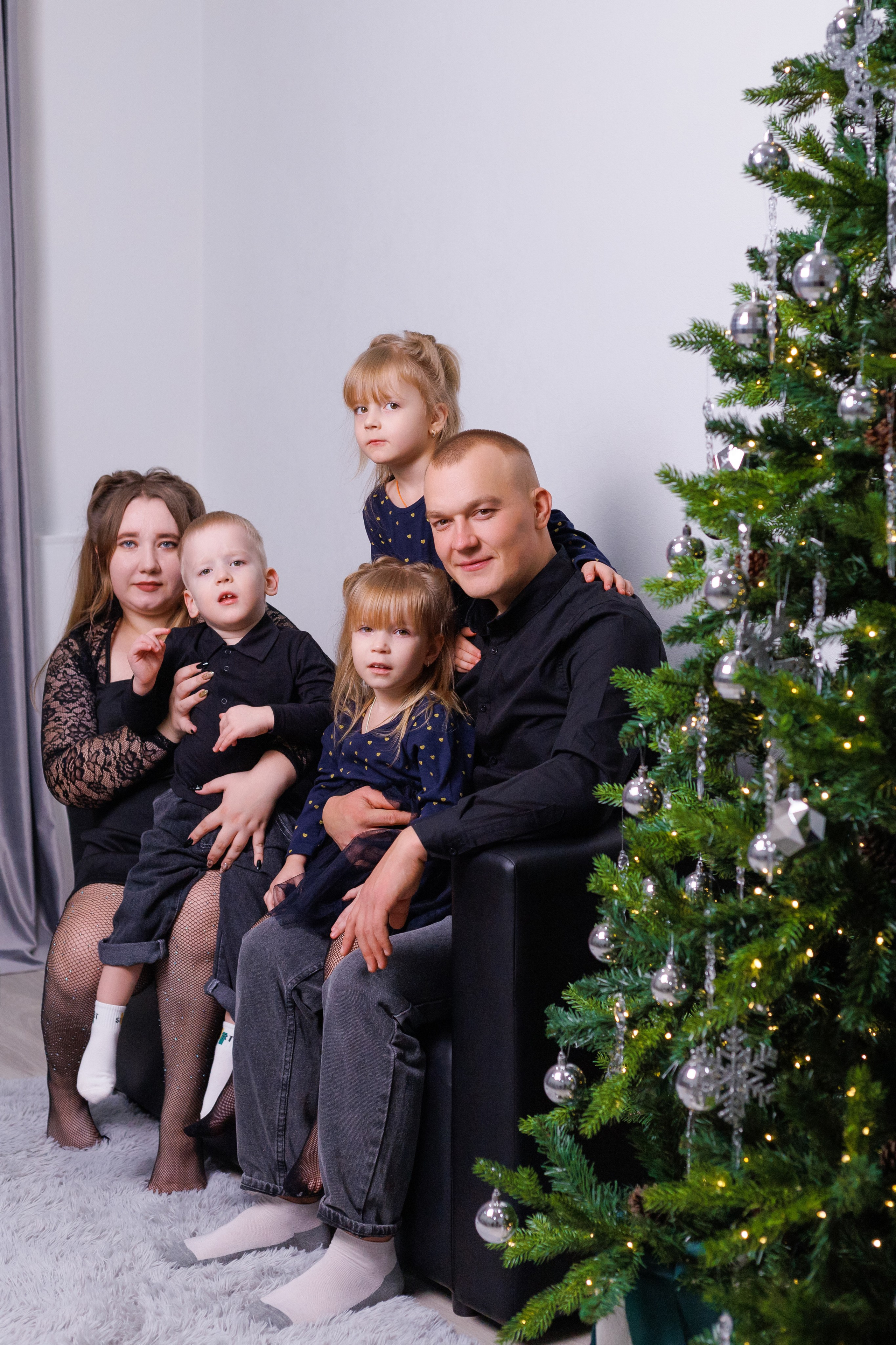 Новогодняя семейная. Семейный и творческий фотограф ст. Каневская| г. Краснодар | Мария Шарафан