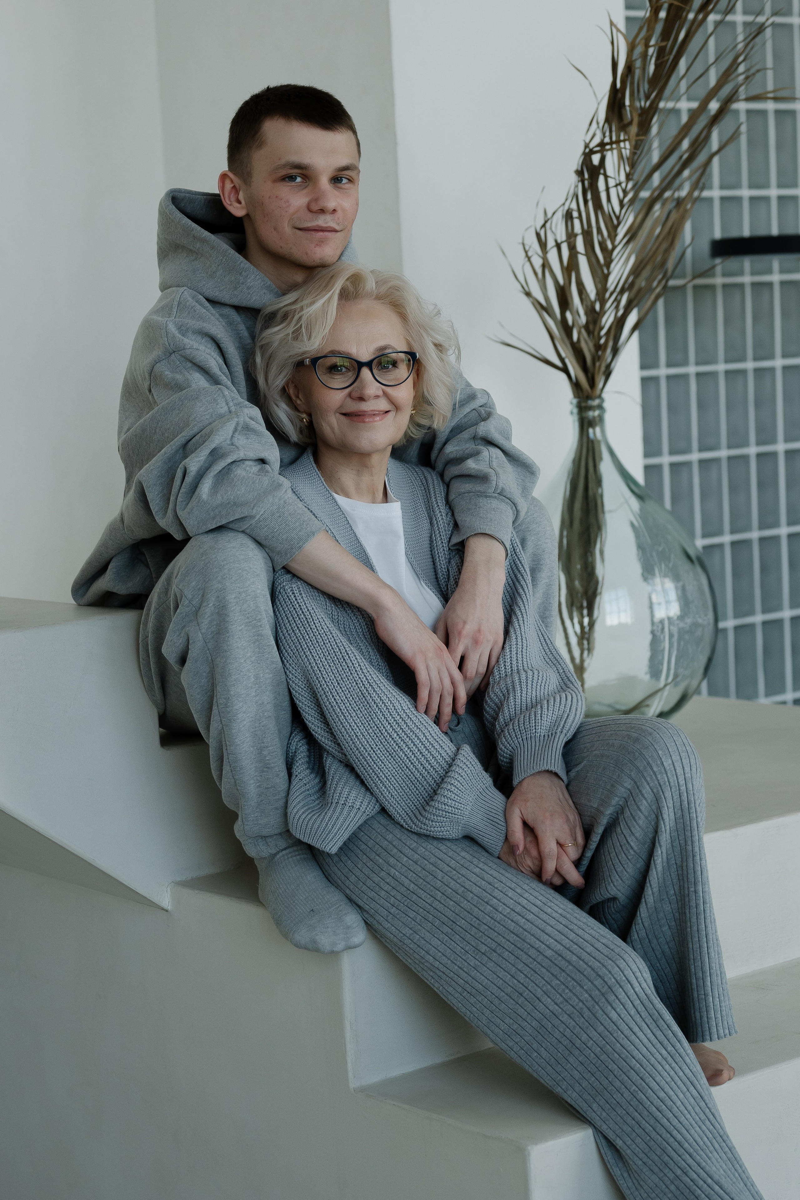 Мама и сын. Портретный фотограф Ксения Люндовская