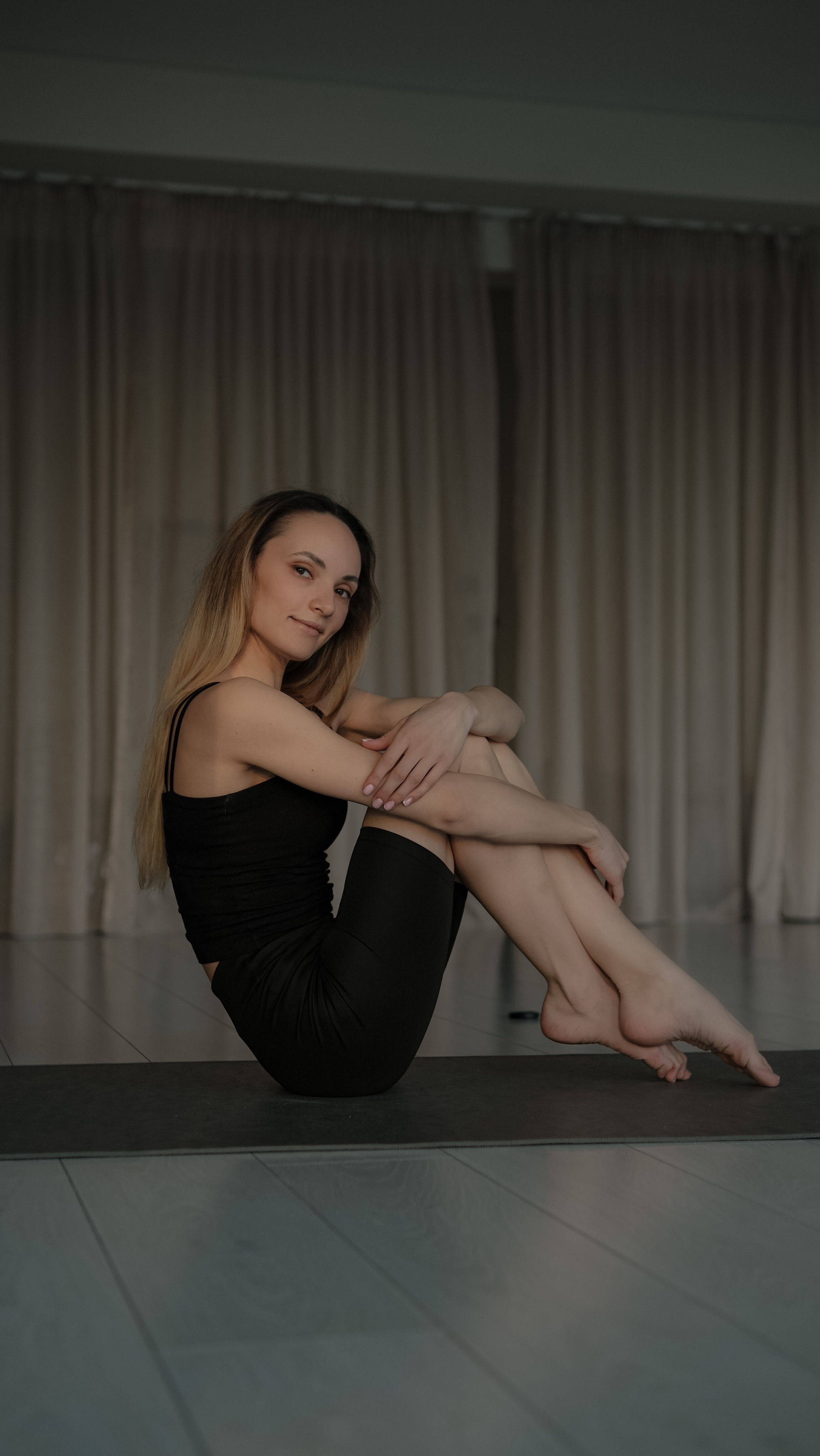 Съемка для тренера по растяжке. Главная