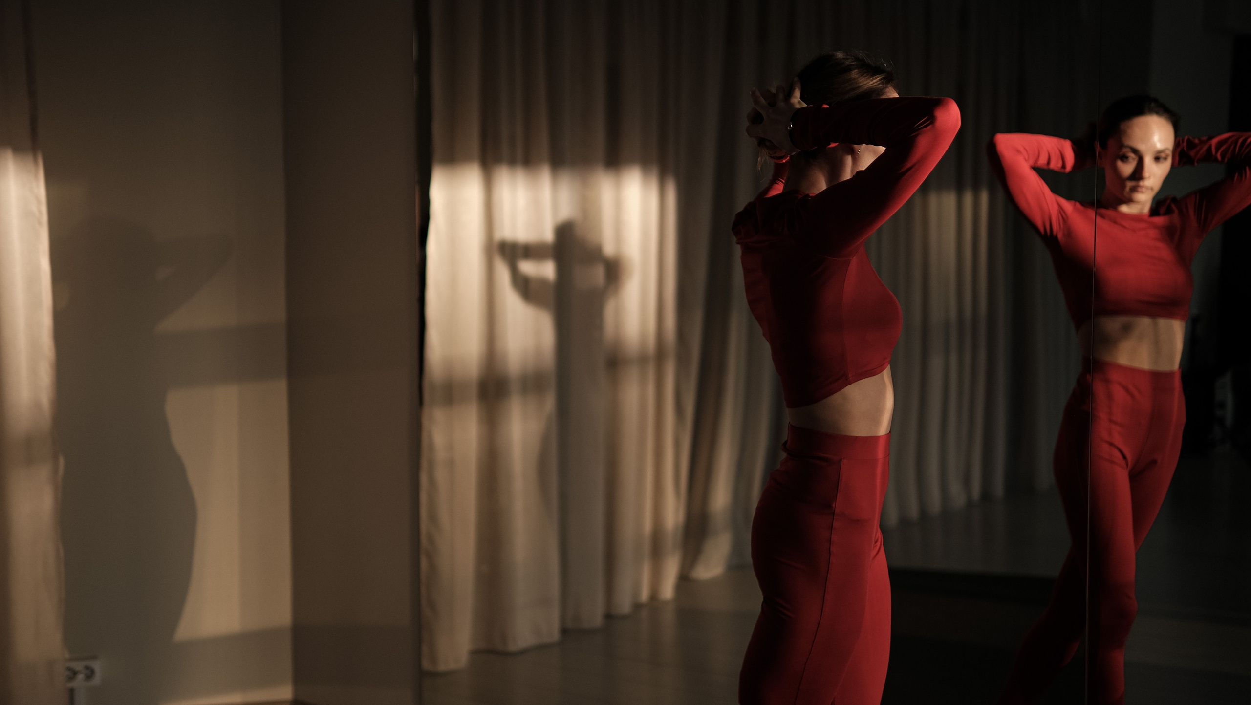 Съемка для тренера по растяжке. Главная