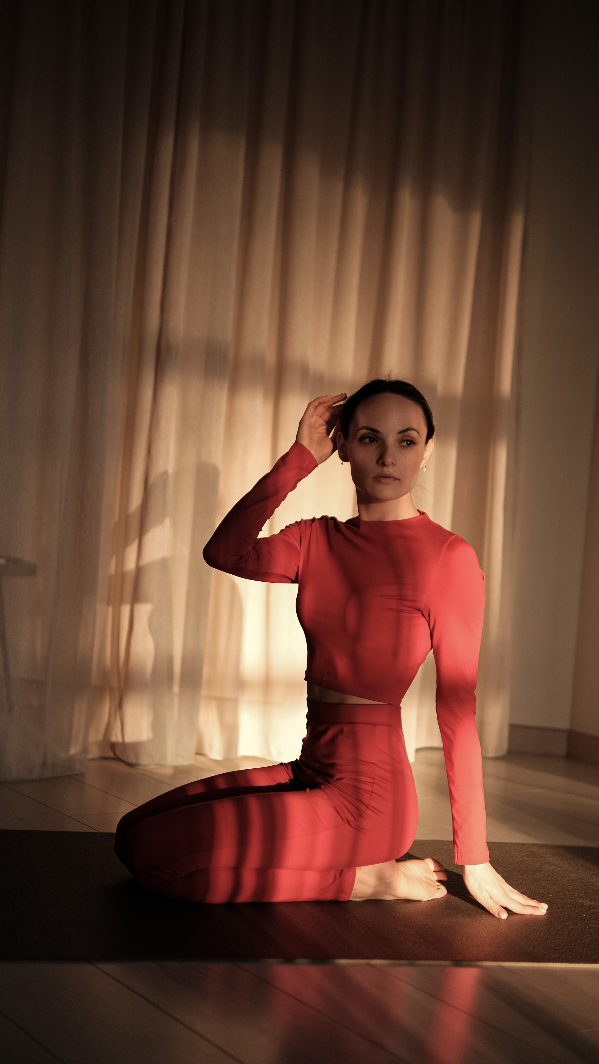 Съемка для тренера по растяжке. Главная