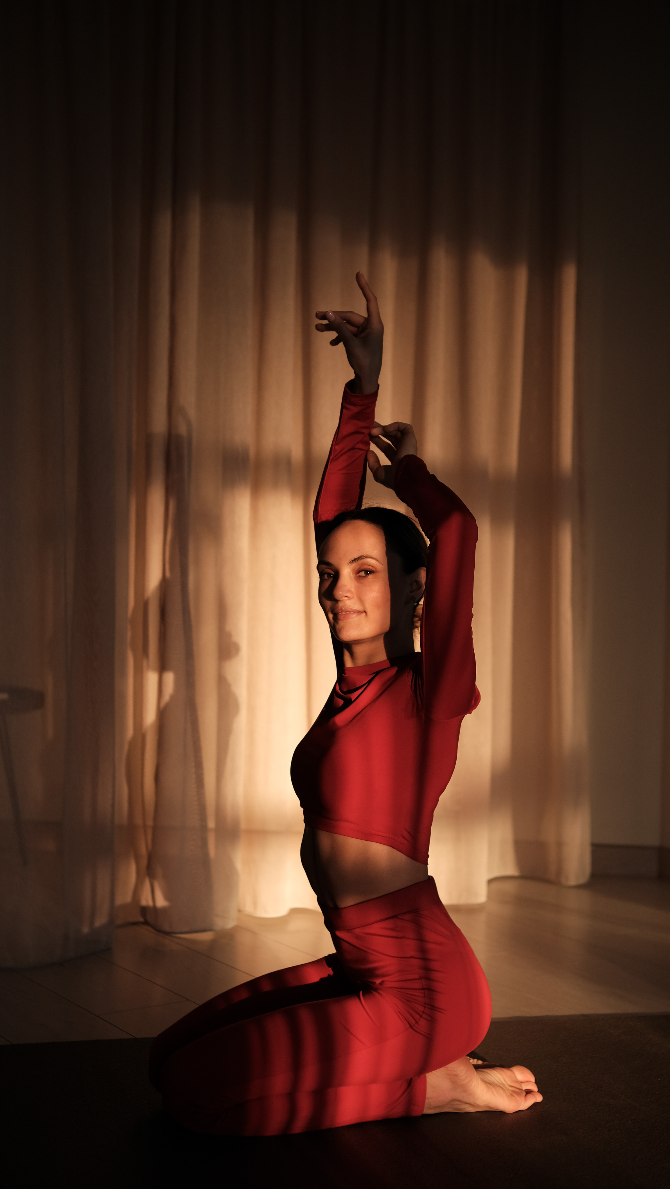 Съемка для тренера по растяжке. Главная