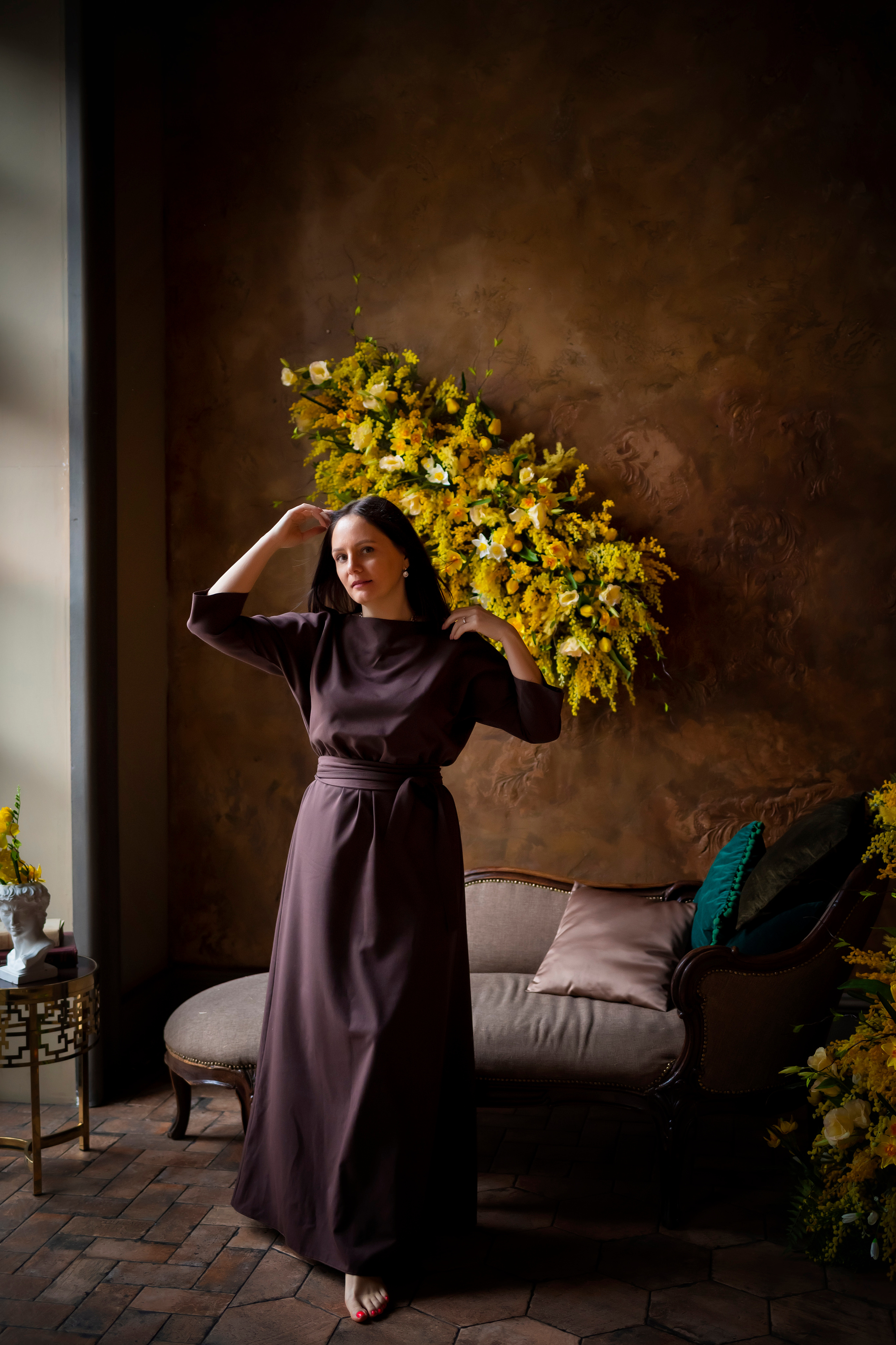 женская фотосессия в студии