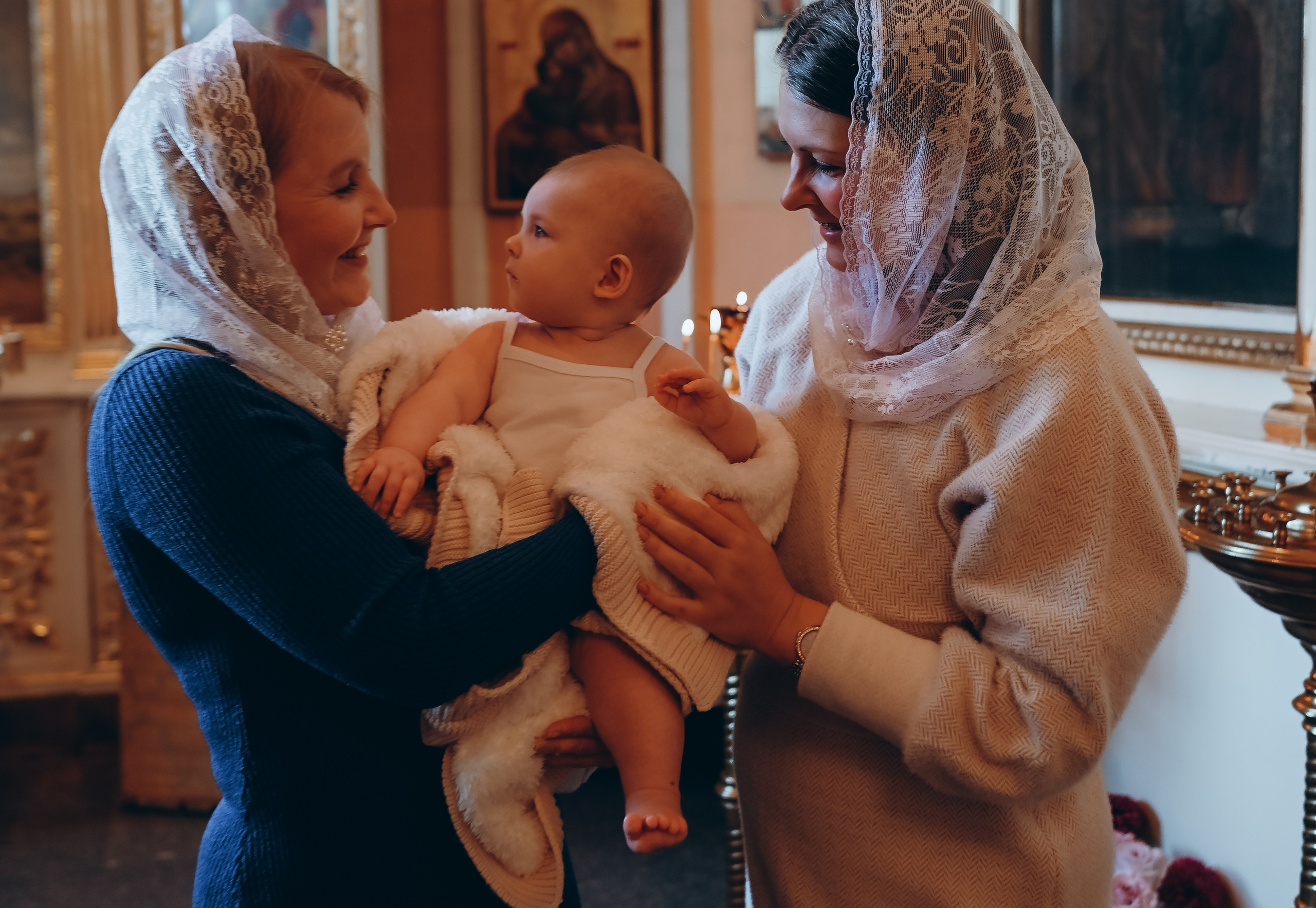 Крещение Любочки. Семейный и свадебный фотограф в Санкт-Петербурге Яна