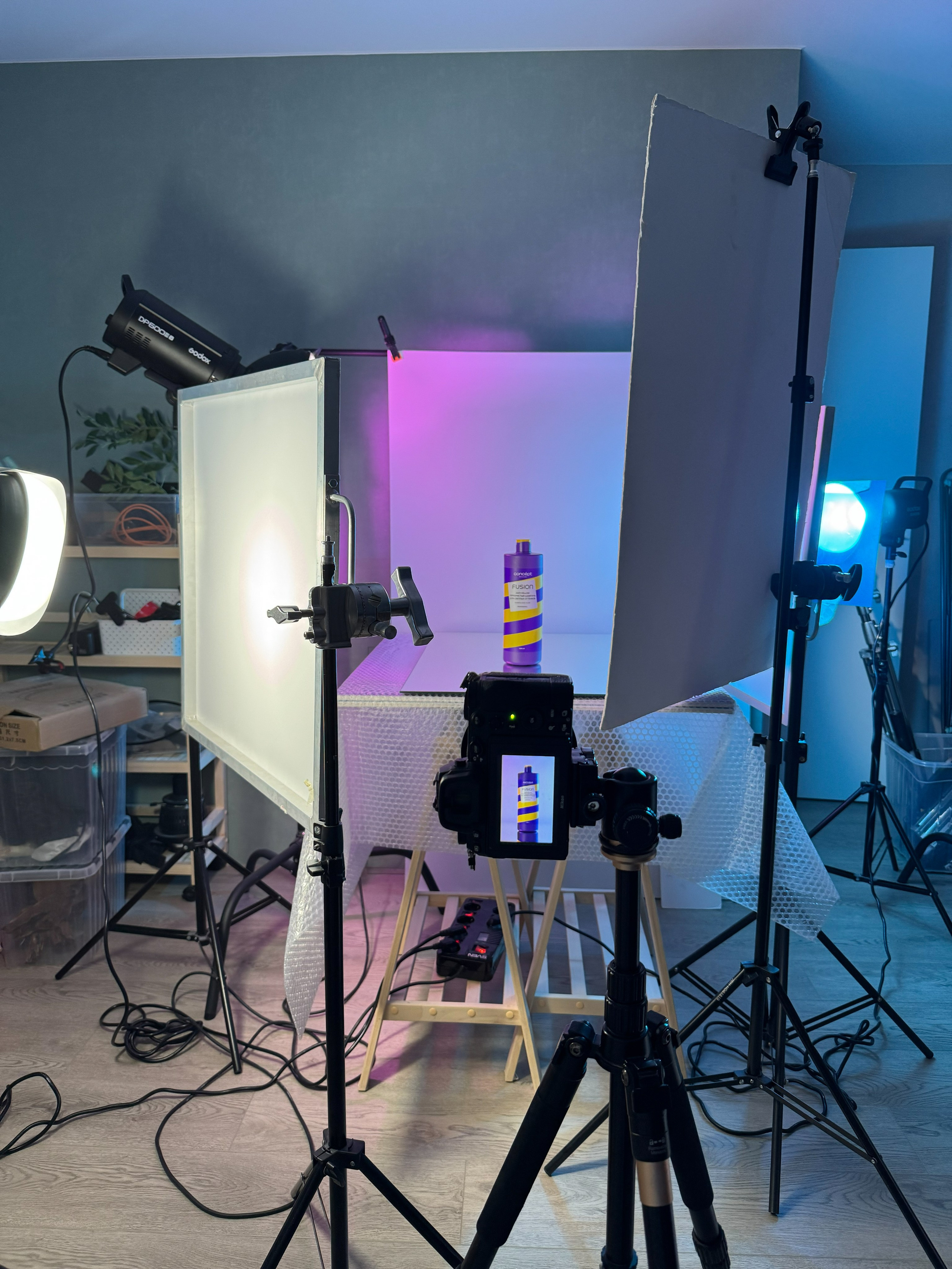 студийный свет и оборудование