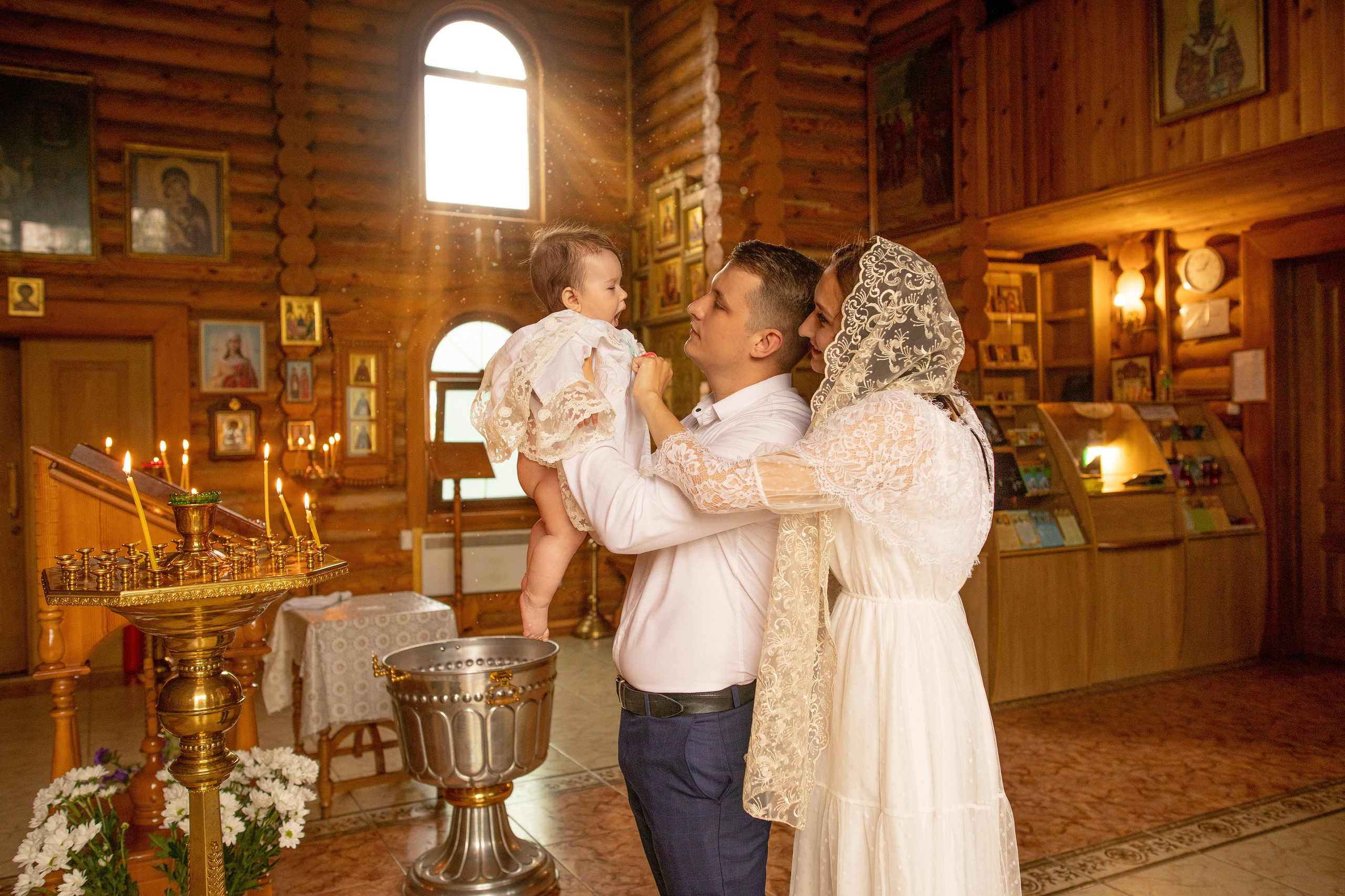 КРЕЩЕНИЕ. Фотограф новорожденных г. Тула