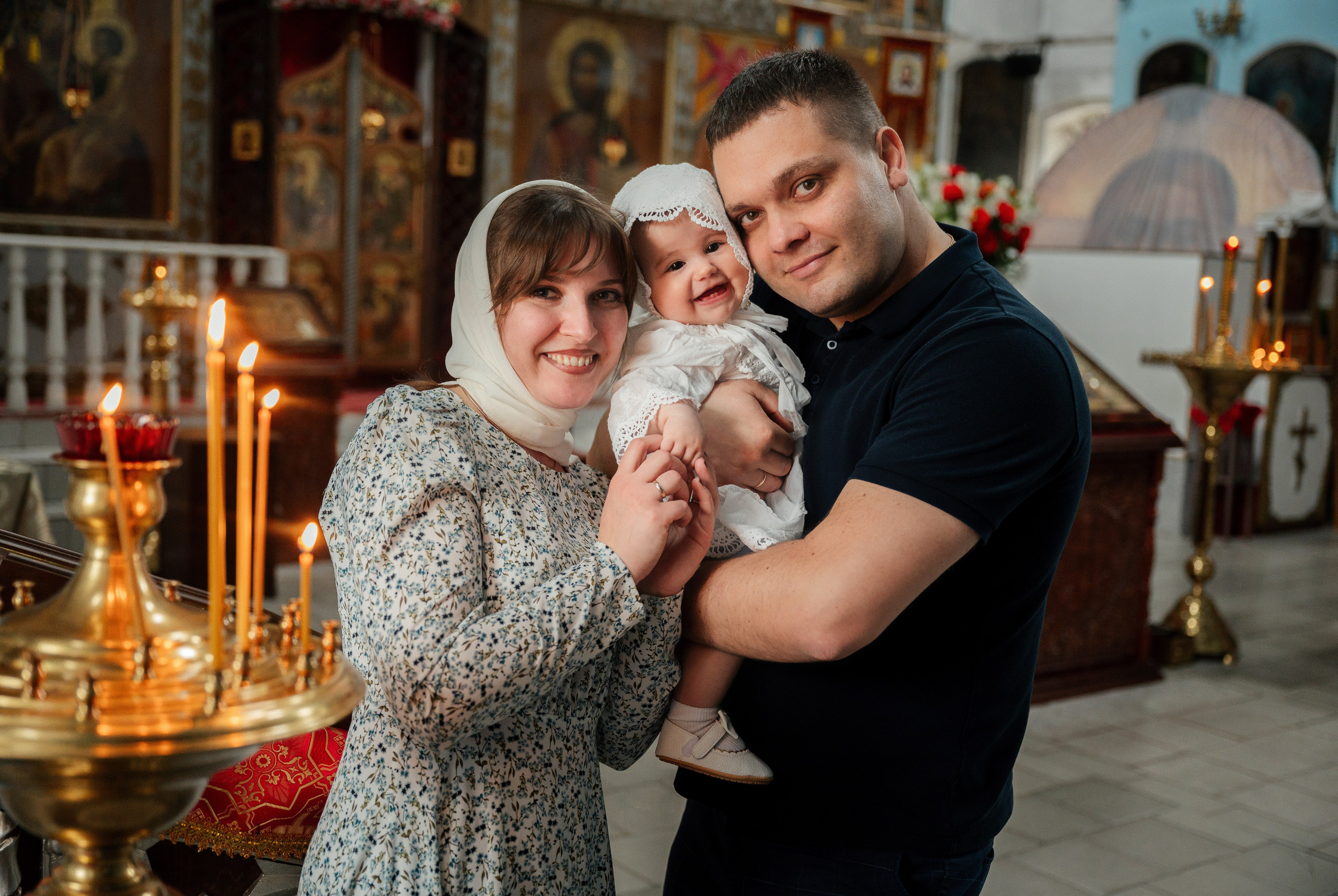 Вёшенская крещение Антонины. Фотограф Алёна Мил