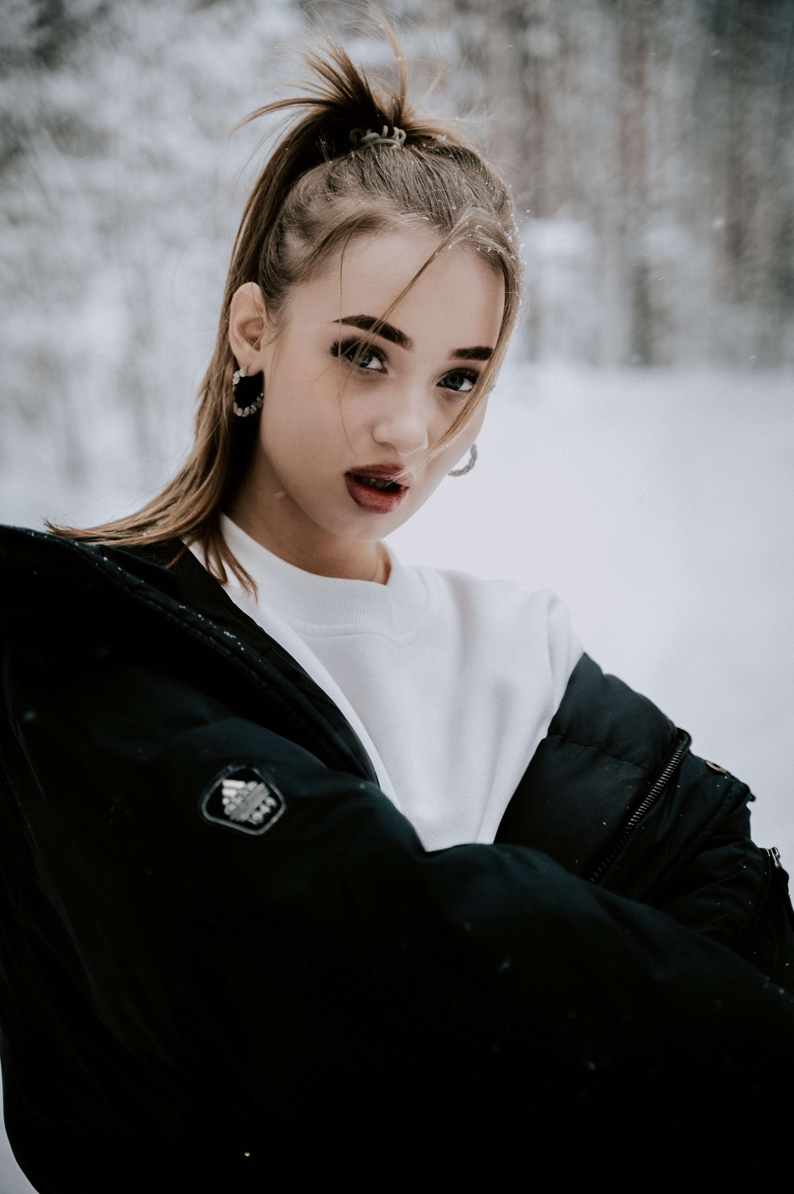 Индивидуальная съёмка для Аделины зима. Фотограф/видеограф Богдан Голованов