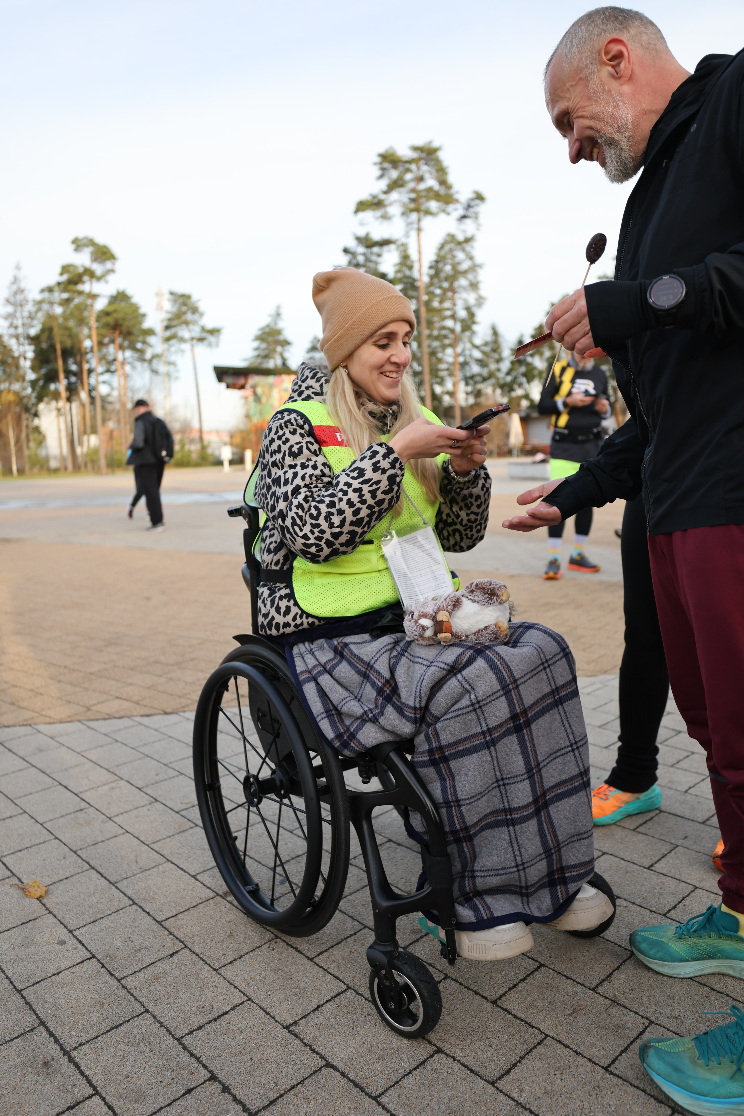 5 вёрст в Пестовском парке (Балашиха), 08.11.25. Фотограф Сергей Ловкий