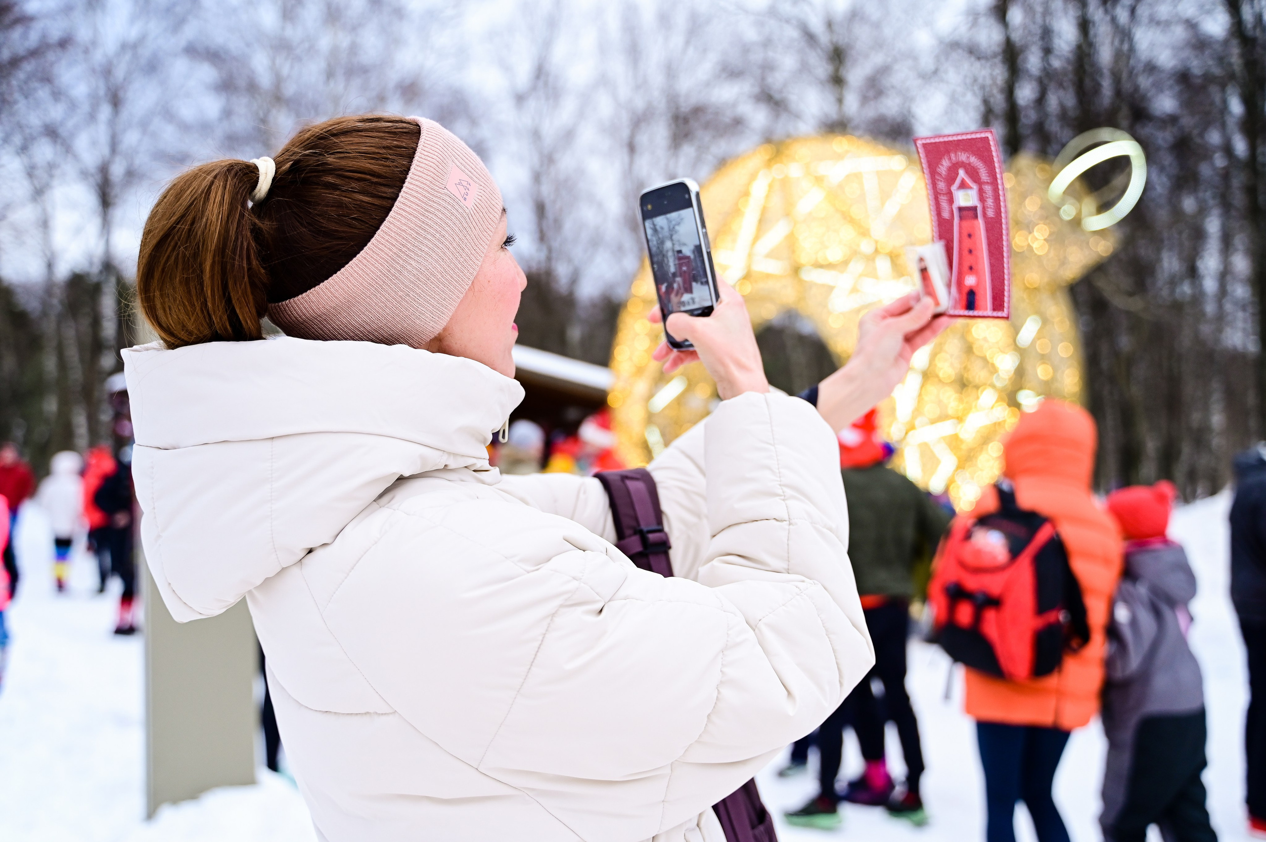 Sat9am5km x GRI (Кузьминки 03.02.24). Фотограф | Ирина Гамзинова | Москва