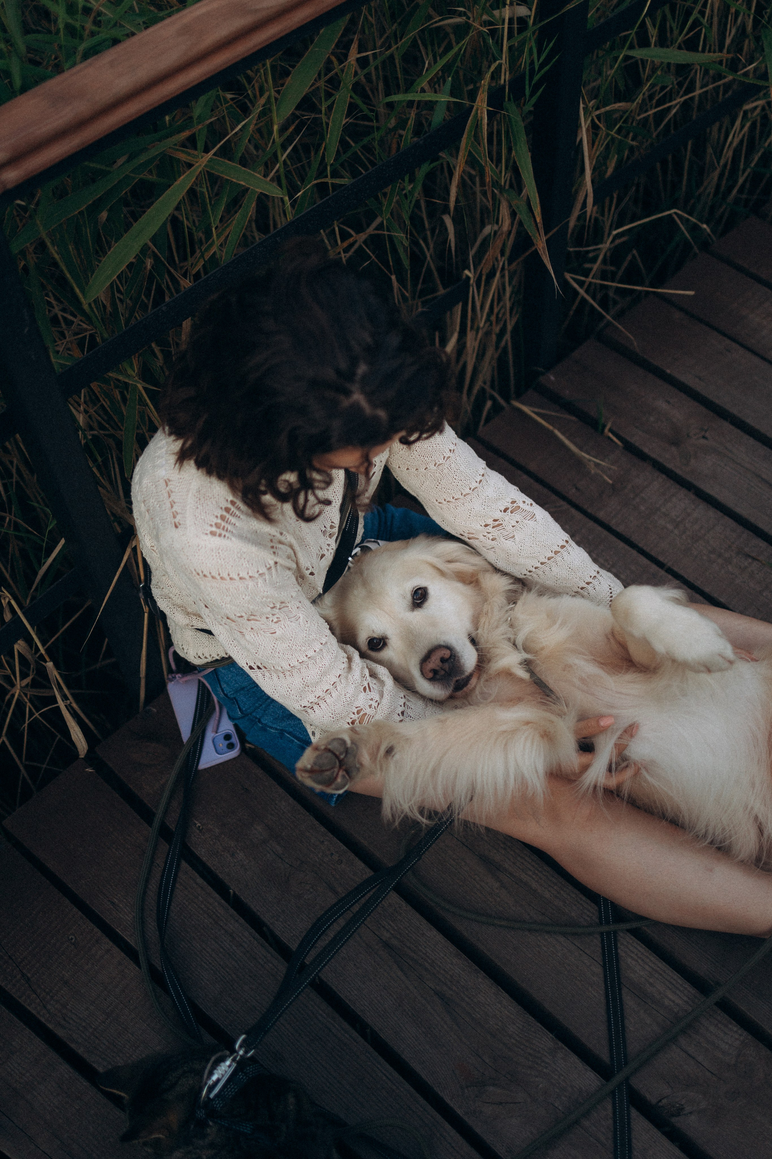Настя и ее хвостики. Фотораф — анималист Мария Шистка