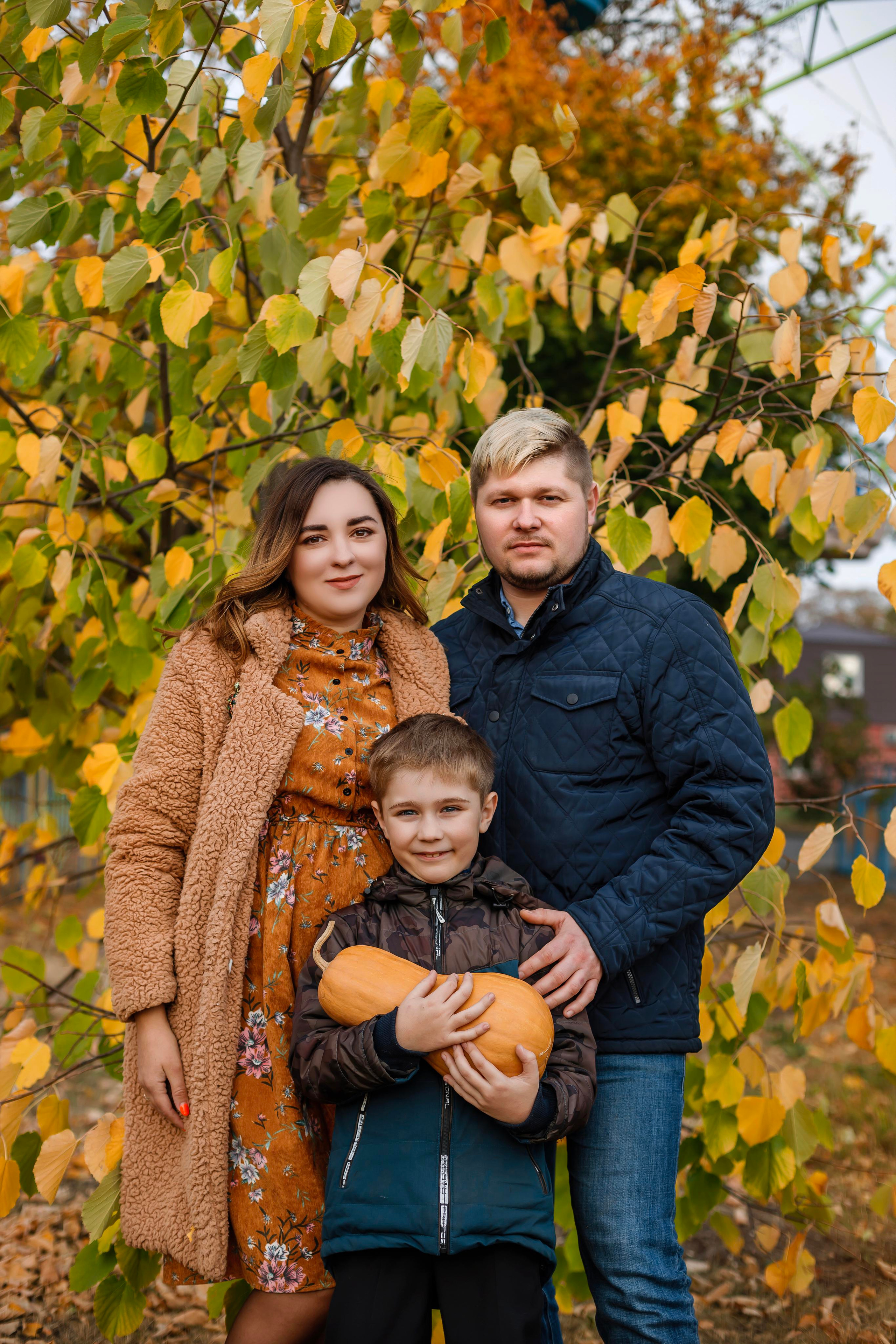 Яркая семейная осень. Свадебный и семейный фотограф в городе Воронеж. Ирина Боловина