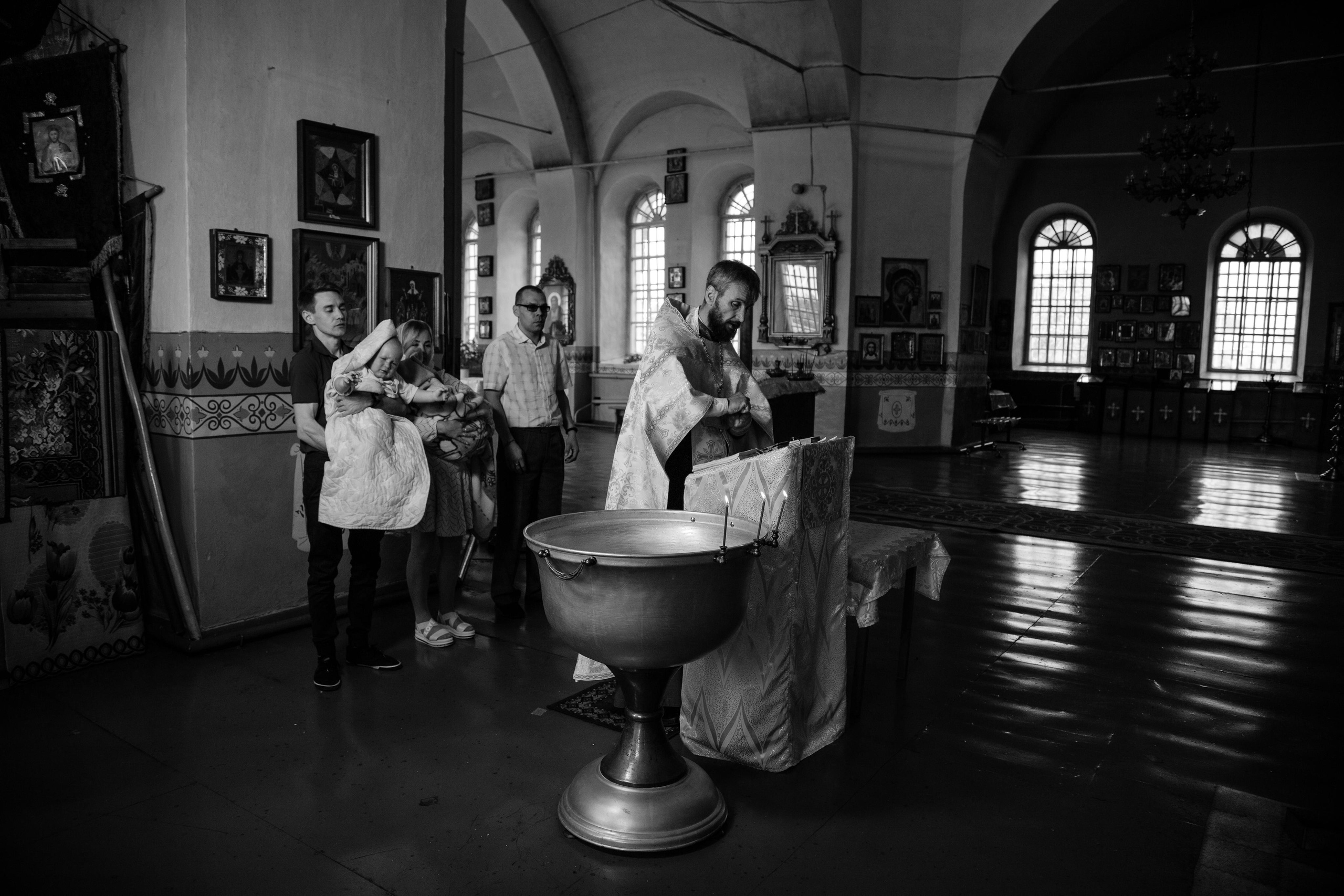 Двойное крещение. Свадебный и семейный фотограф в городе Воронеж. Ирина Боловина