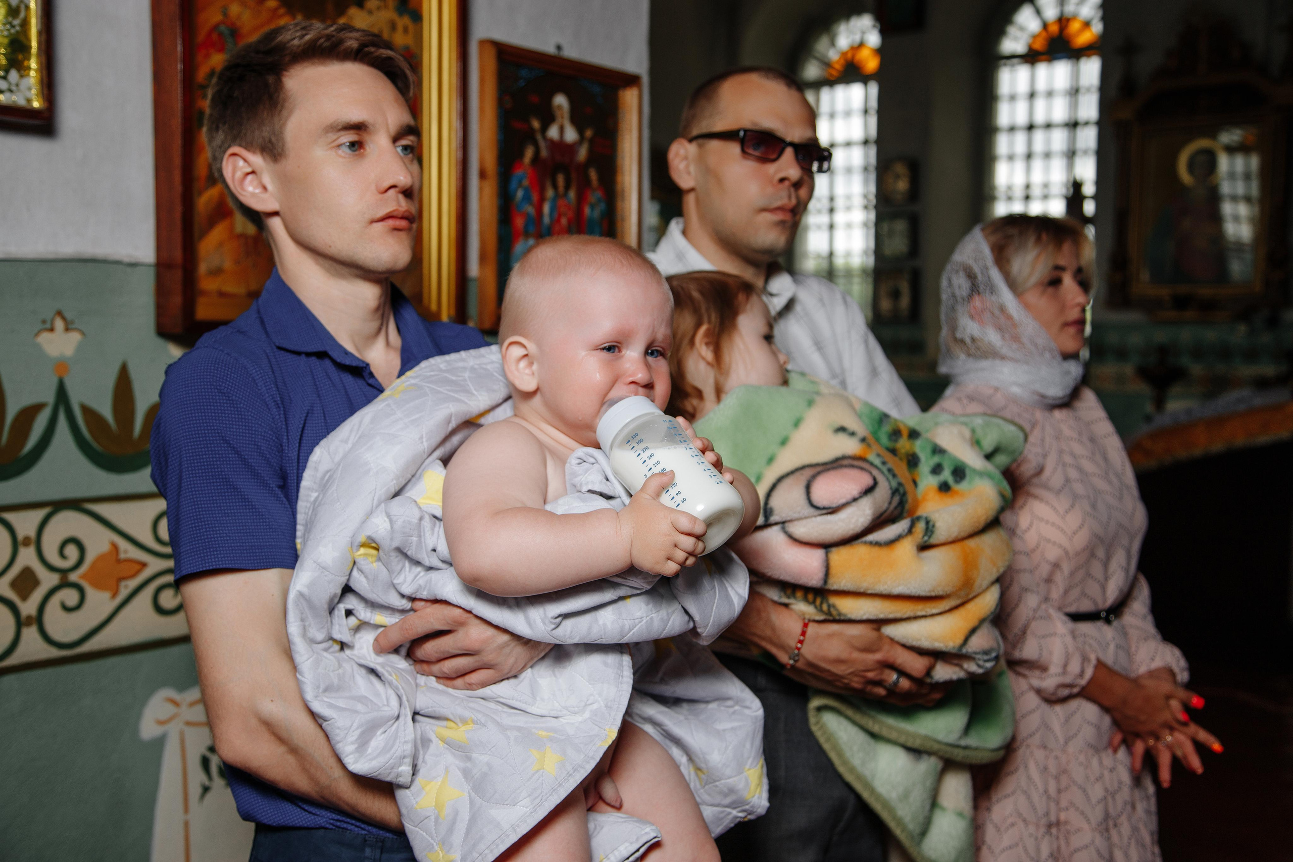 Двойное крещение. Свадебный и семейный фотограф в городе Воронеж. Ирина Боловина