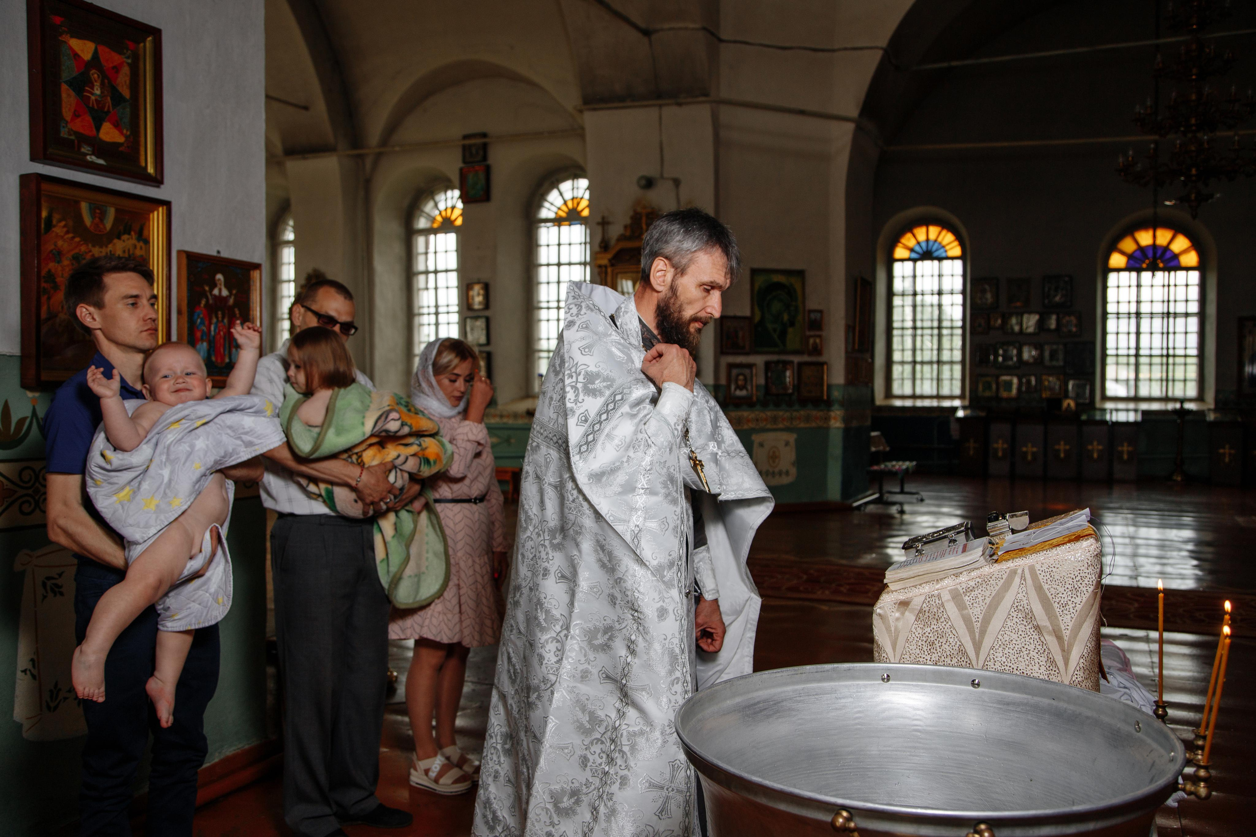 Двойное крещение. Свадебный и семейный фотограф в городе Воронеж. Ирина Боловина