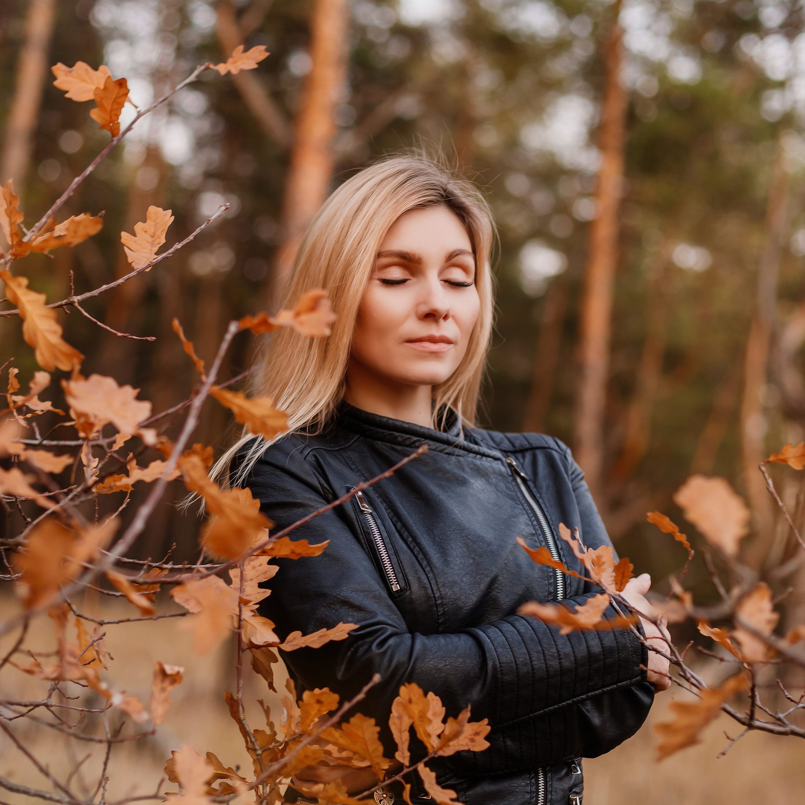 Лена и осень. Свадебный и семейный фотограф в городе Воронеж. Ирина Боловина